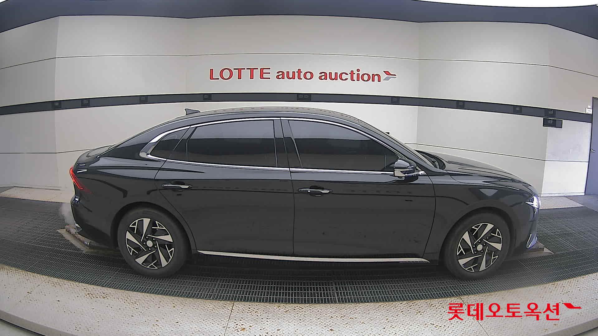 Hyundai Grandeur Hybrid 2021 Черный из Кореи, фото 3