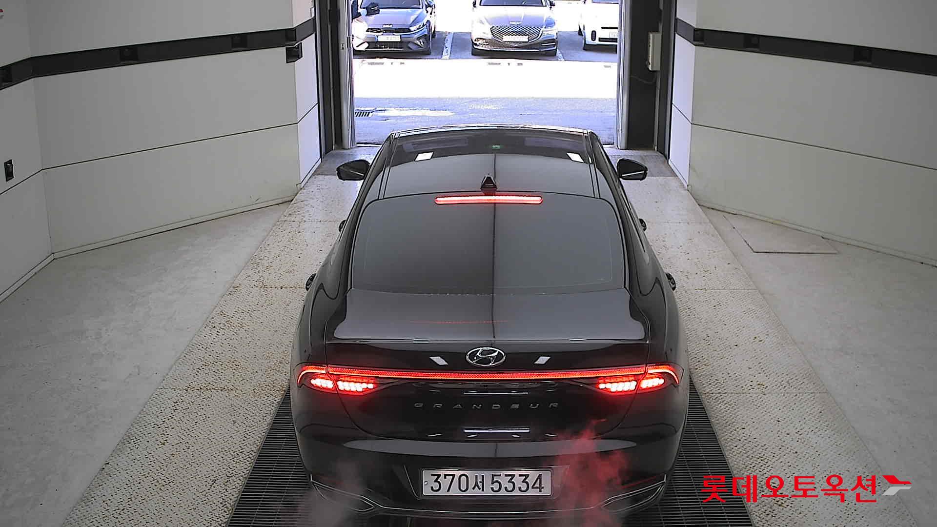 Hyundai Grandeur Hybrid 2021 Черный из Кореи, фото 5