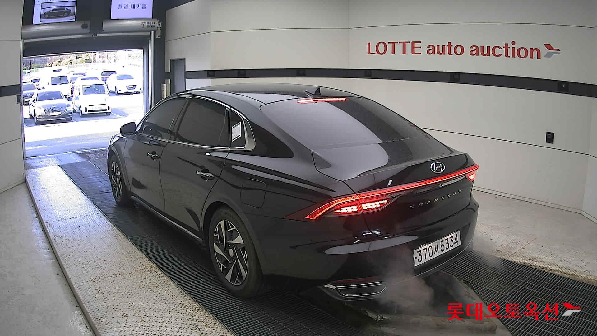 Hyundai Grandeur Hybrid 2021 Черный из Кореи, фото 6