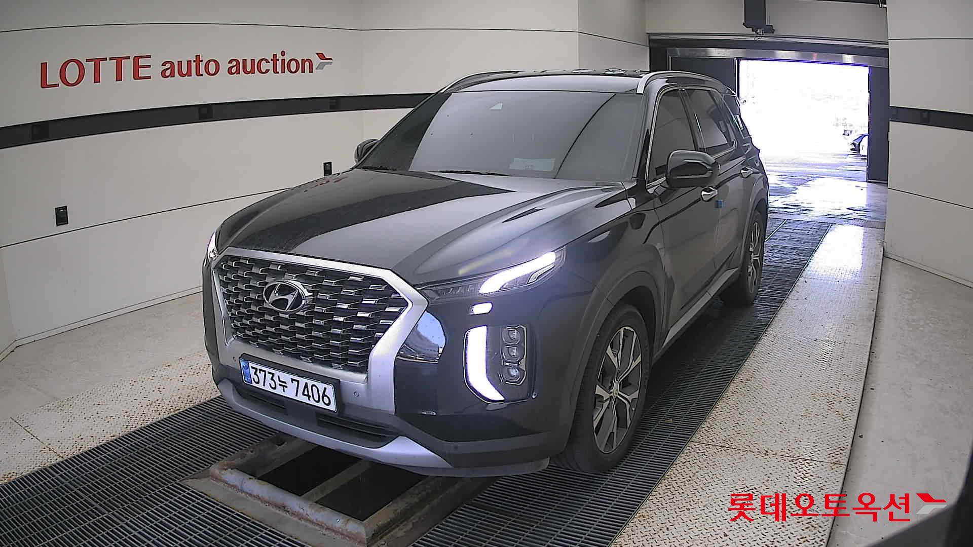 Hyundai Palisade 2021 Черный из Кореи