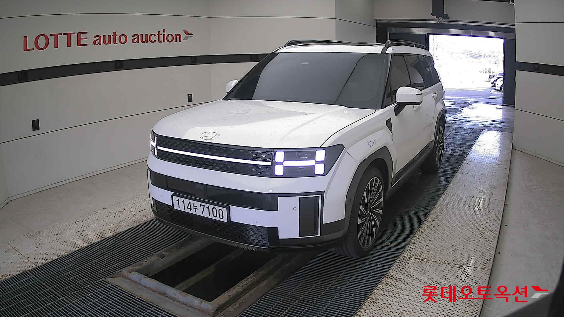 Hyundai Santa Fe 2024 Белый из Кореи