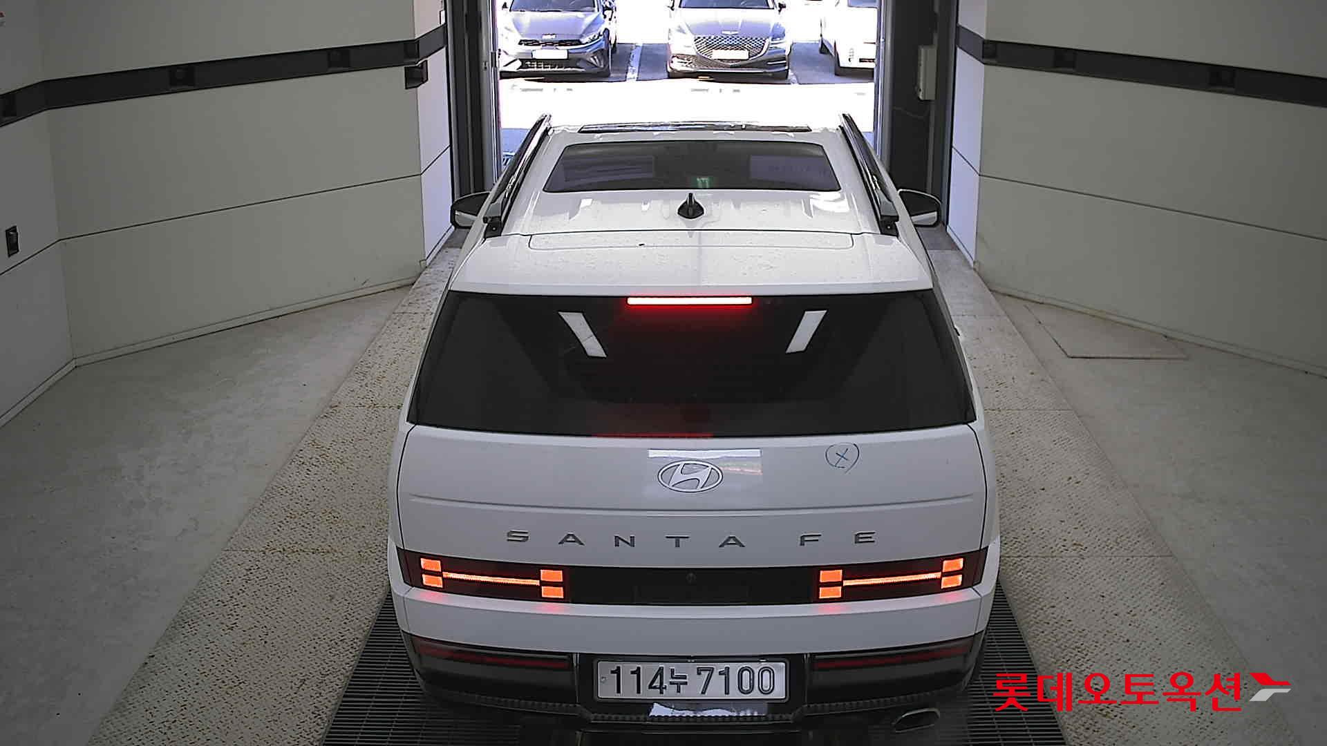 Hyundai Santa Fe 2024 Белый из Кореи, фото 5