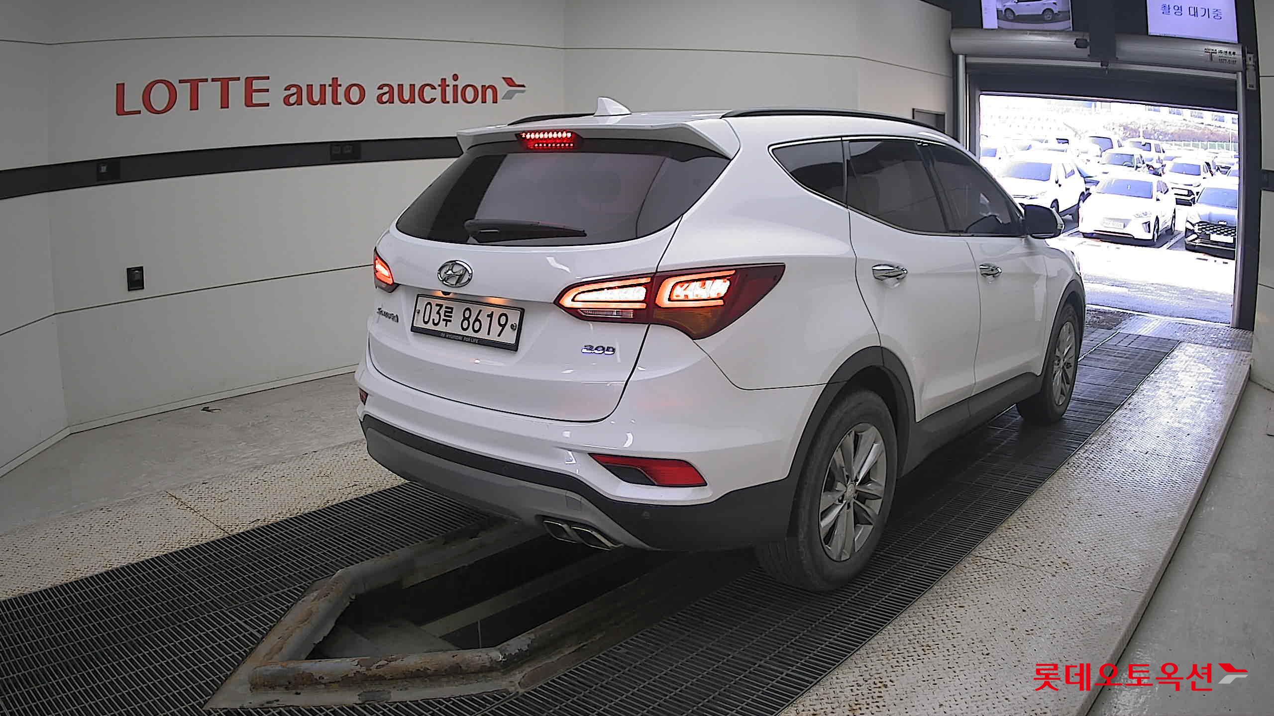 Hyundai Santa Fe 2018 Белый из Кореи, фото 4