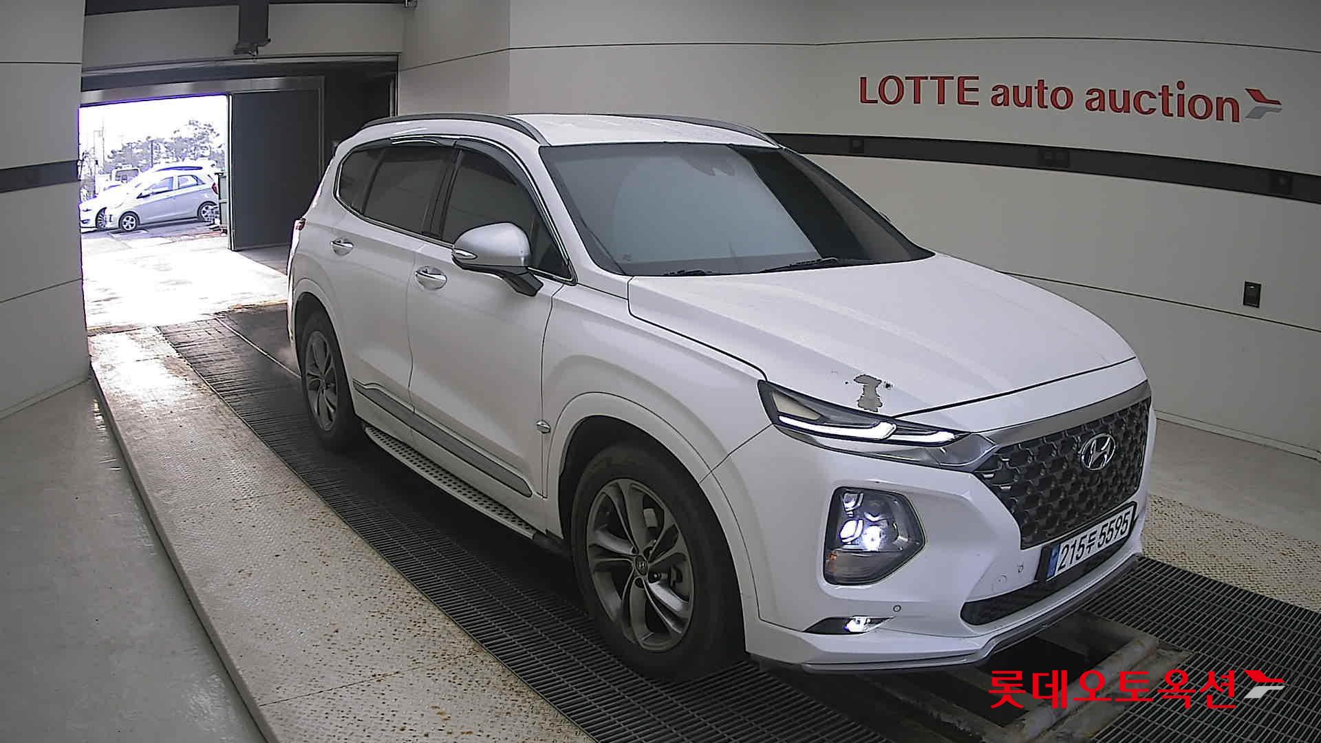 Hyundai Santa Fe 2019 Белый из Кореи, фото 2