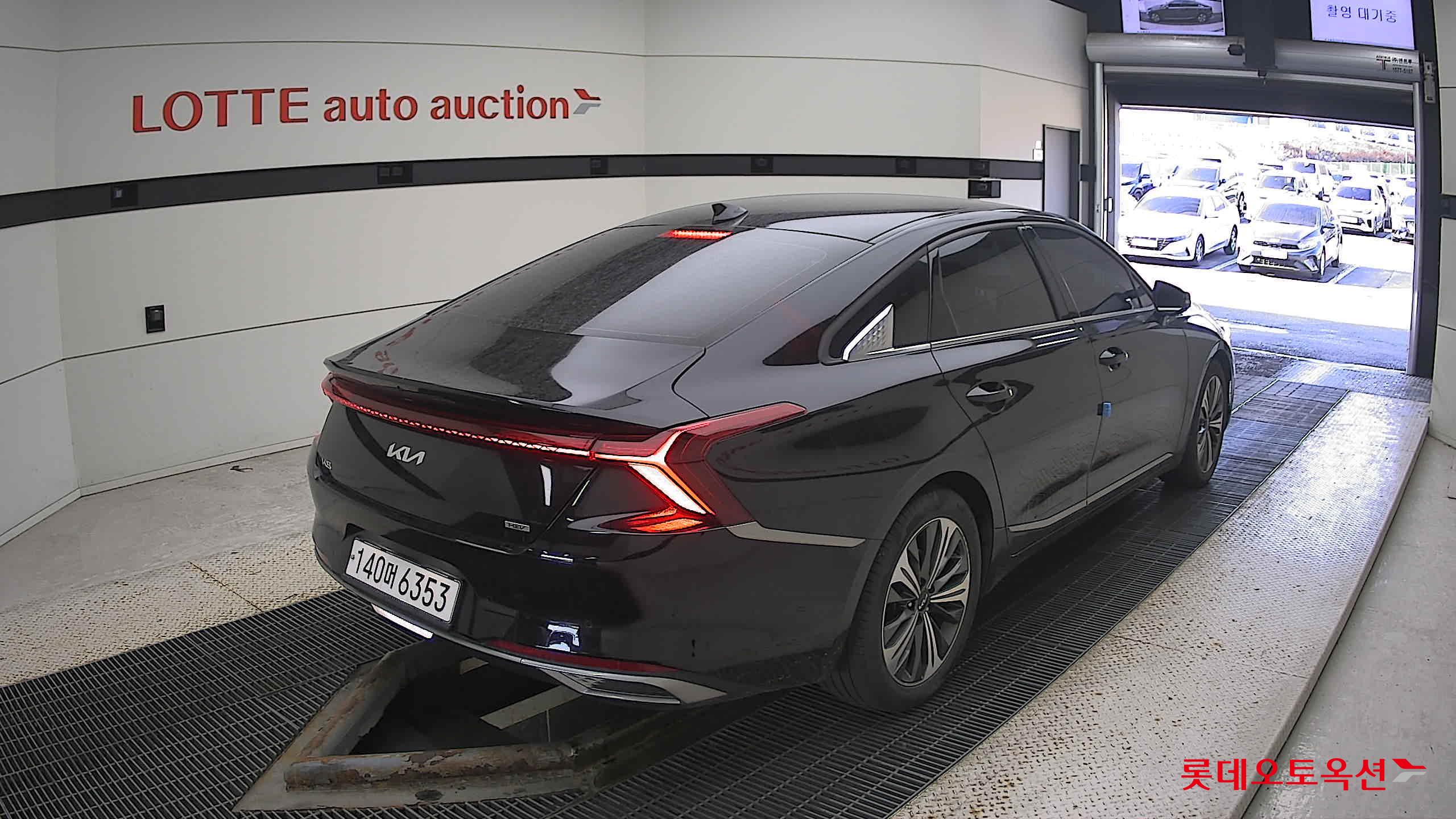 Kia K8 Hybrid 2022 Черный из Кореи, фото 4