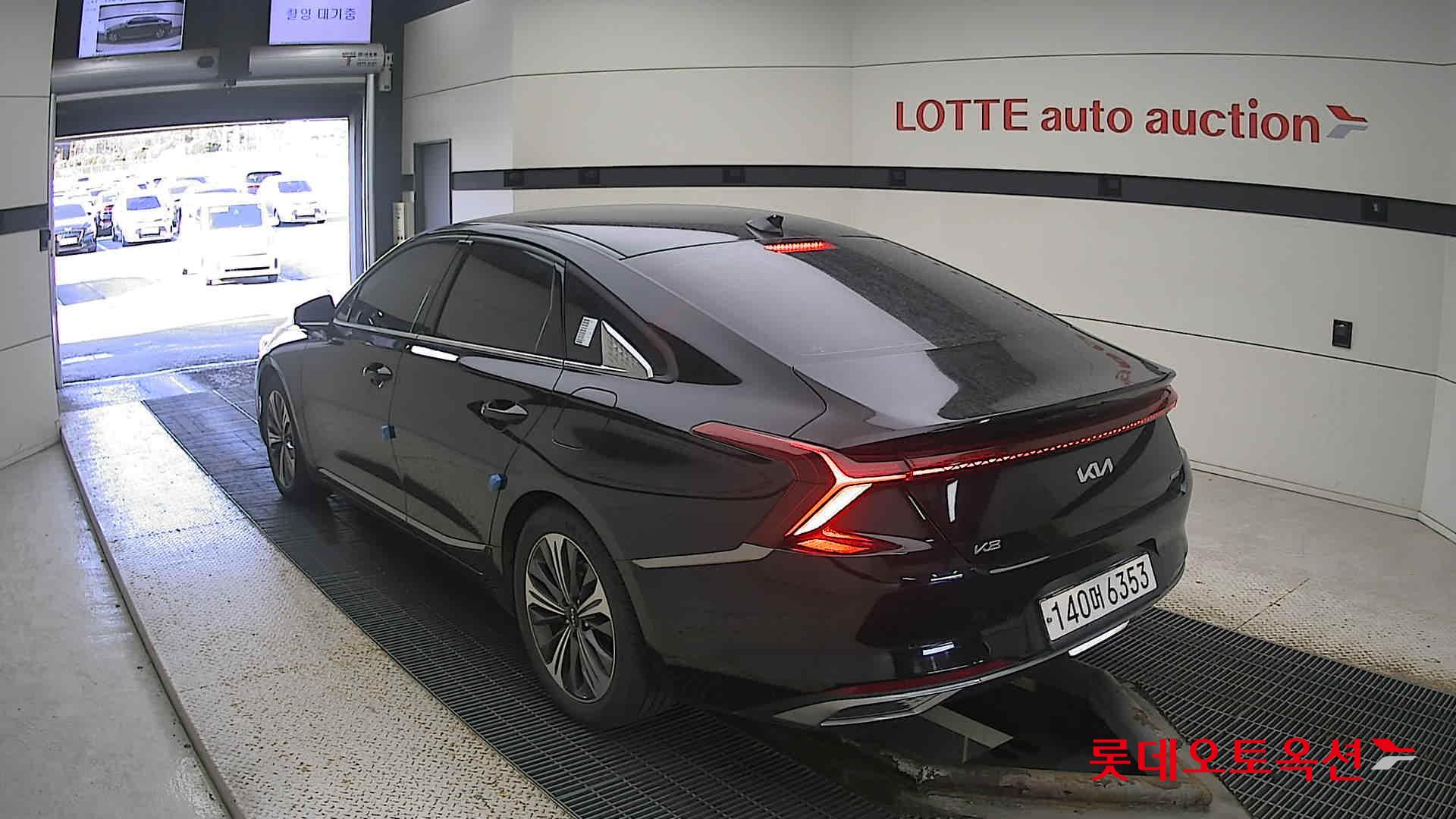 Kia K8 Hybrid 2022 Черный из Кореи, фото 6