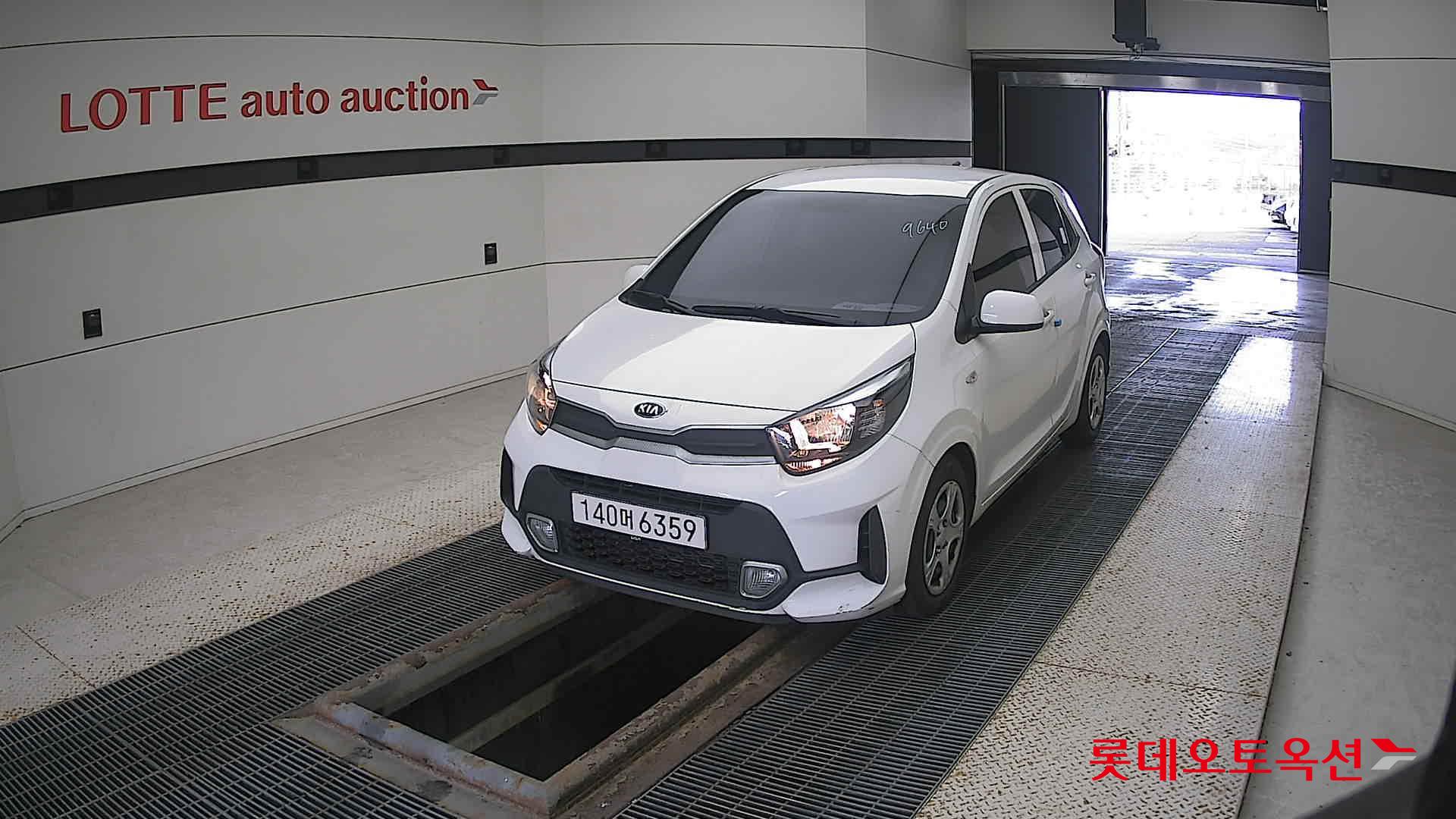 Kia Morning 2021 Белый из Кореи