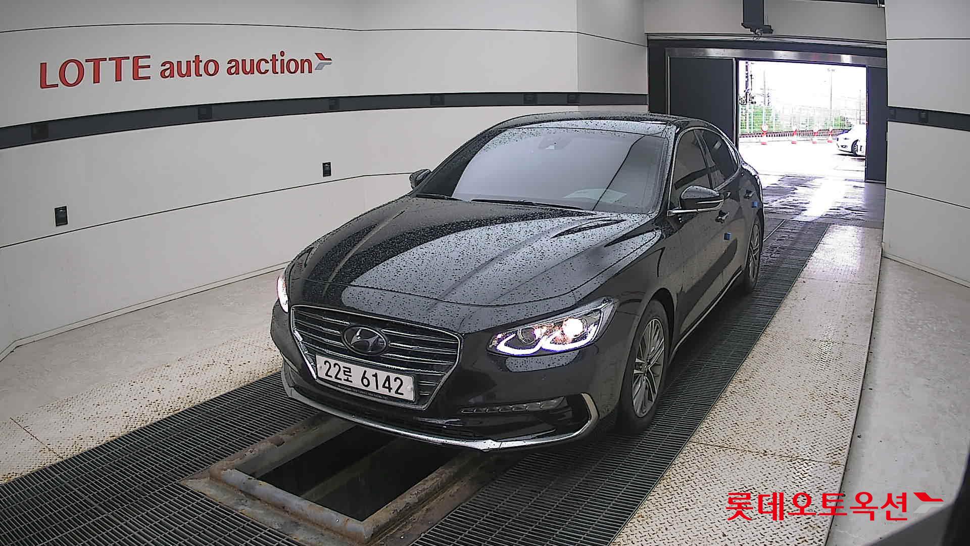 Hyundai Grandeur 2019 Черный из Кореи