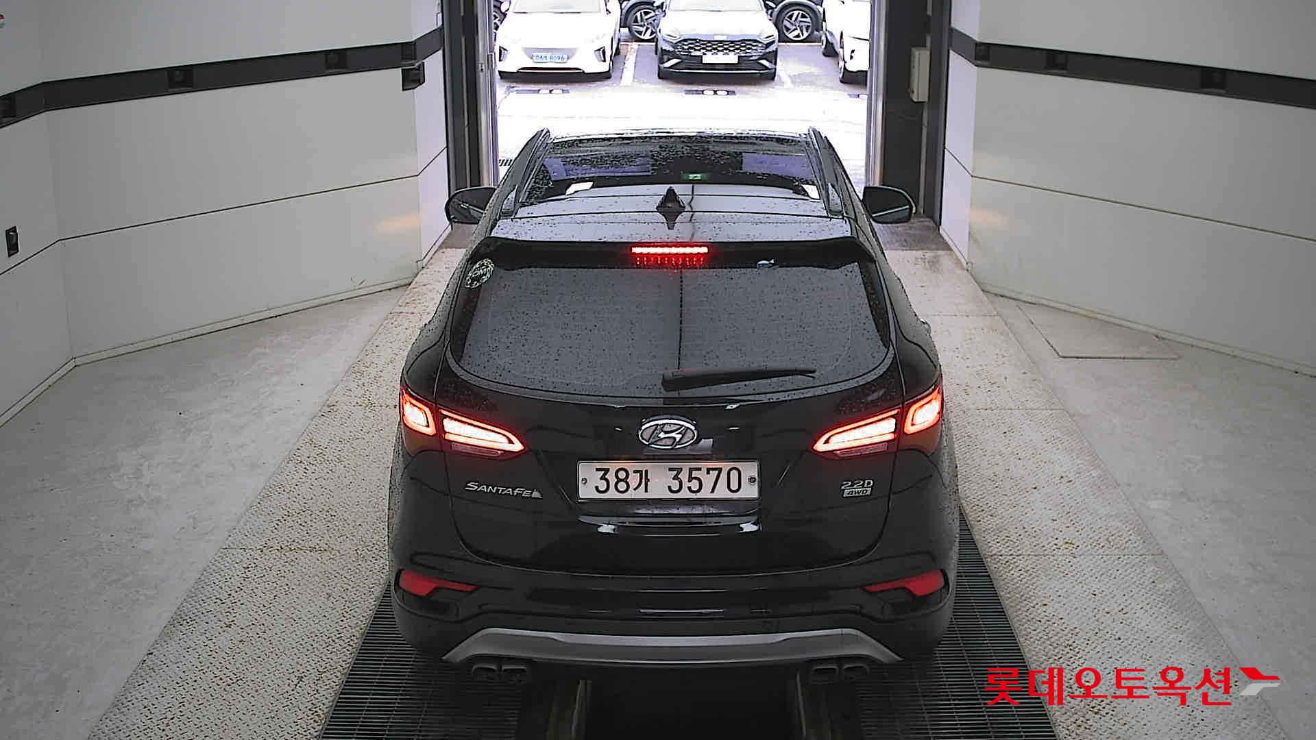 Hyundai Santa Fe 2018 Черный из Кореи, фото 5