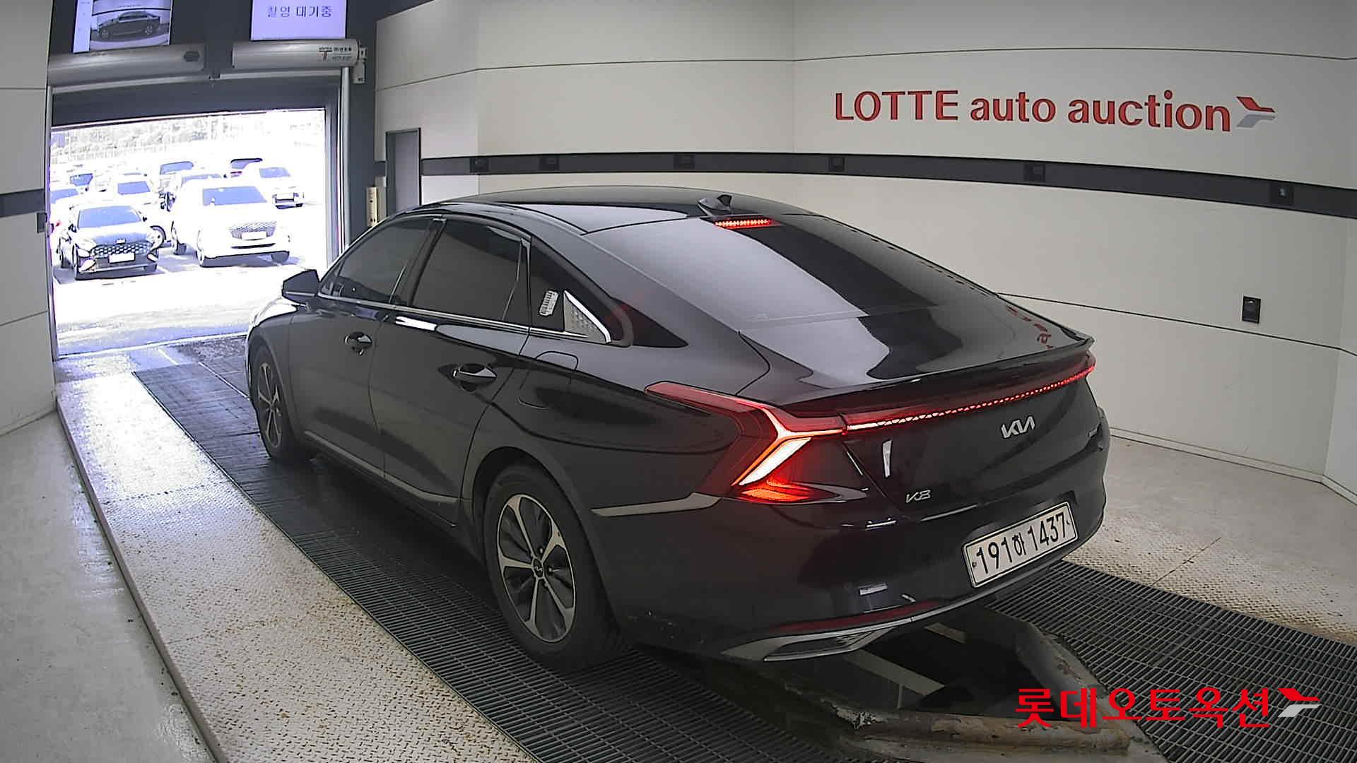 Kia K8 Hybrid 2022 Черный из Кореи, фото 6