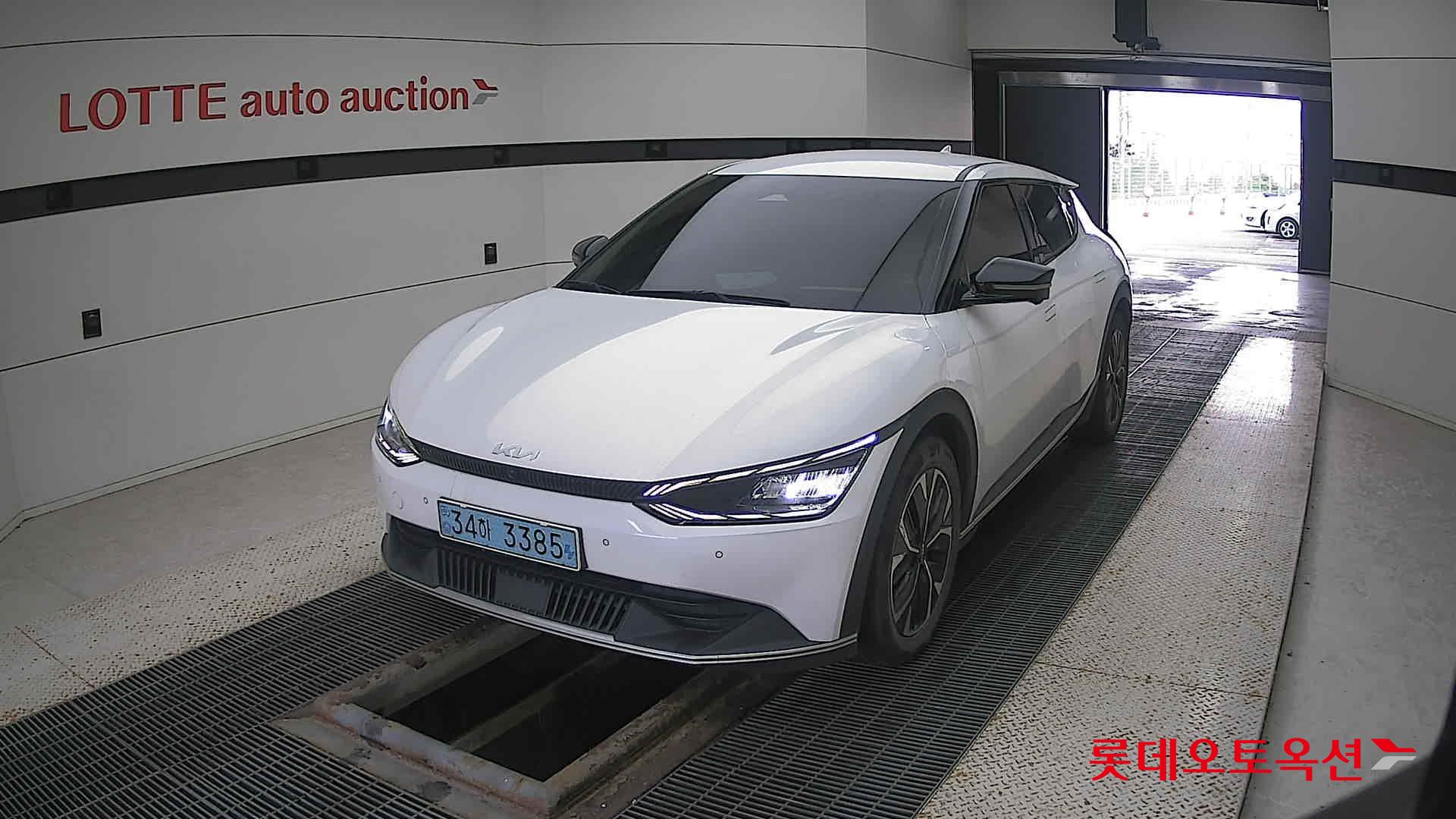 Kia EV6 2022 Белый из Кореи