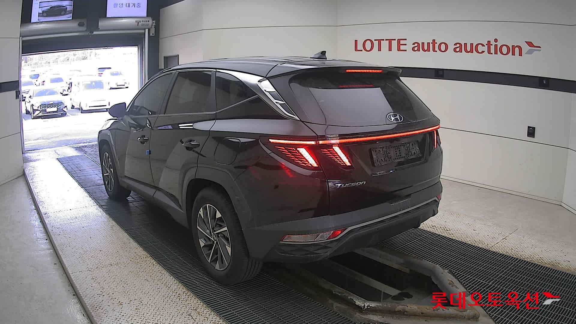 Hyundai Tucson Hybrid 2021 Черный из Кореи, фото 6