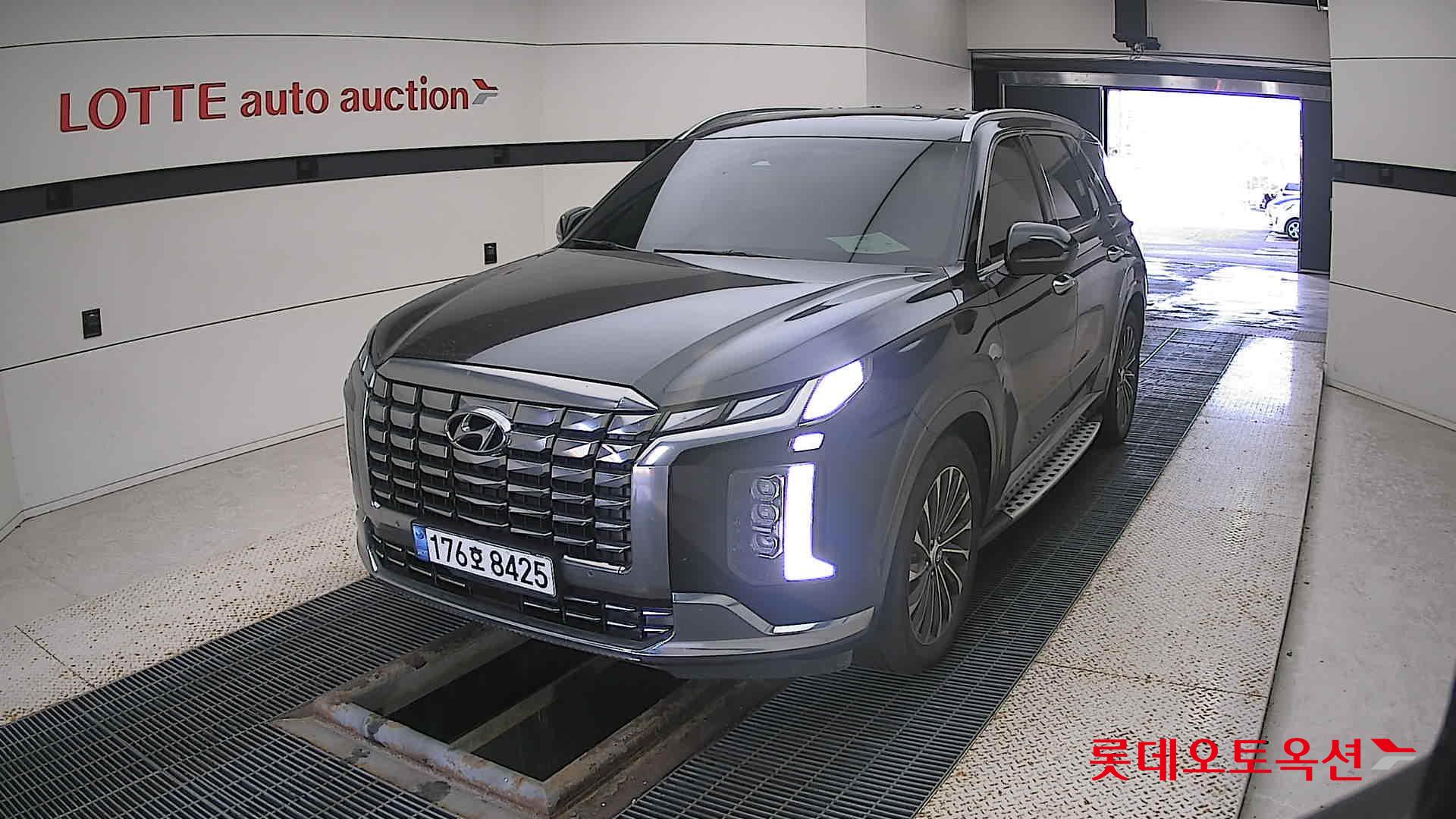 Hyundai Palisade 2023 Черный из Кореи