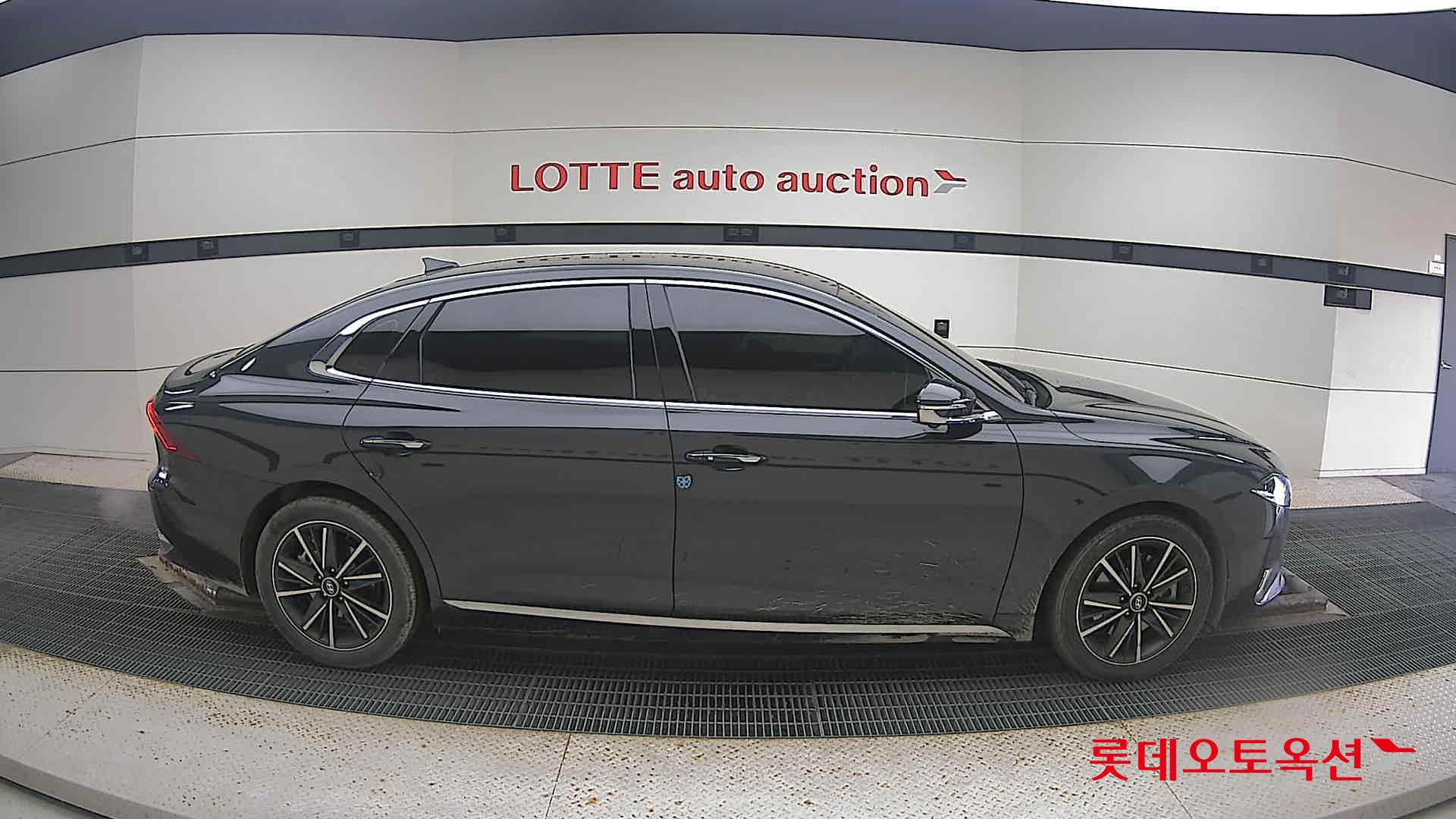 Hyundai Grandeur 2021 Черный из Кореи, фото 3