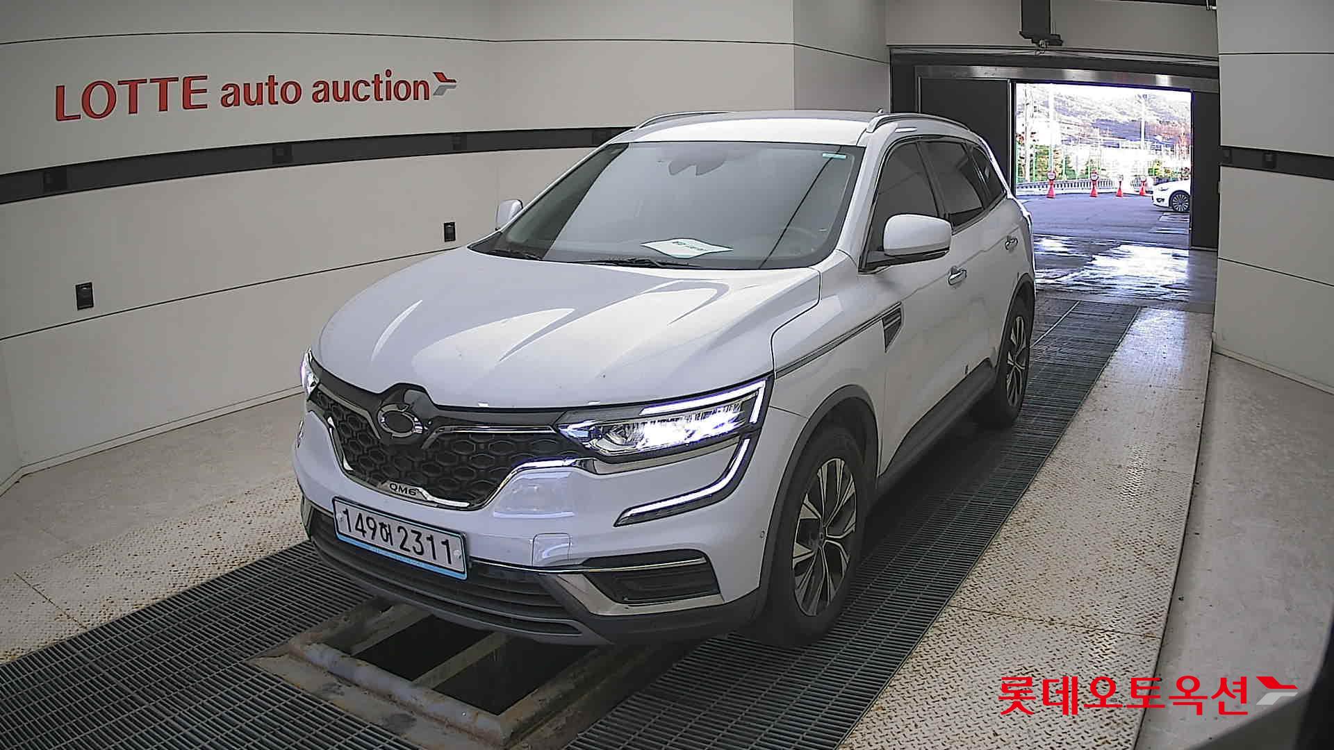 Renault Korea (Samsung) QM6 2023 Белый из Кореи