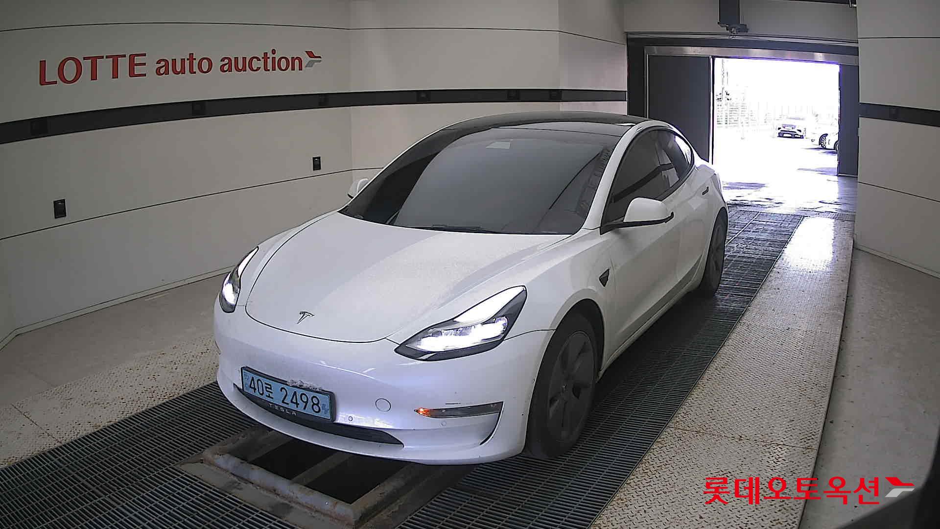 Tesla Model 3 Long Range 2022 Белый из Кореи