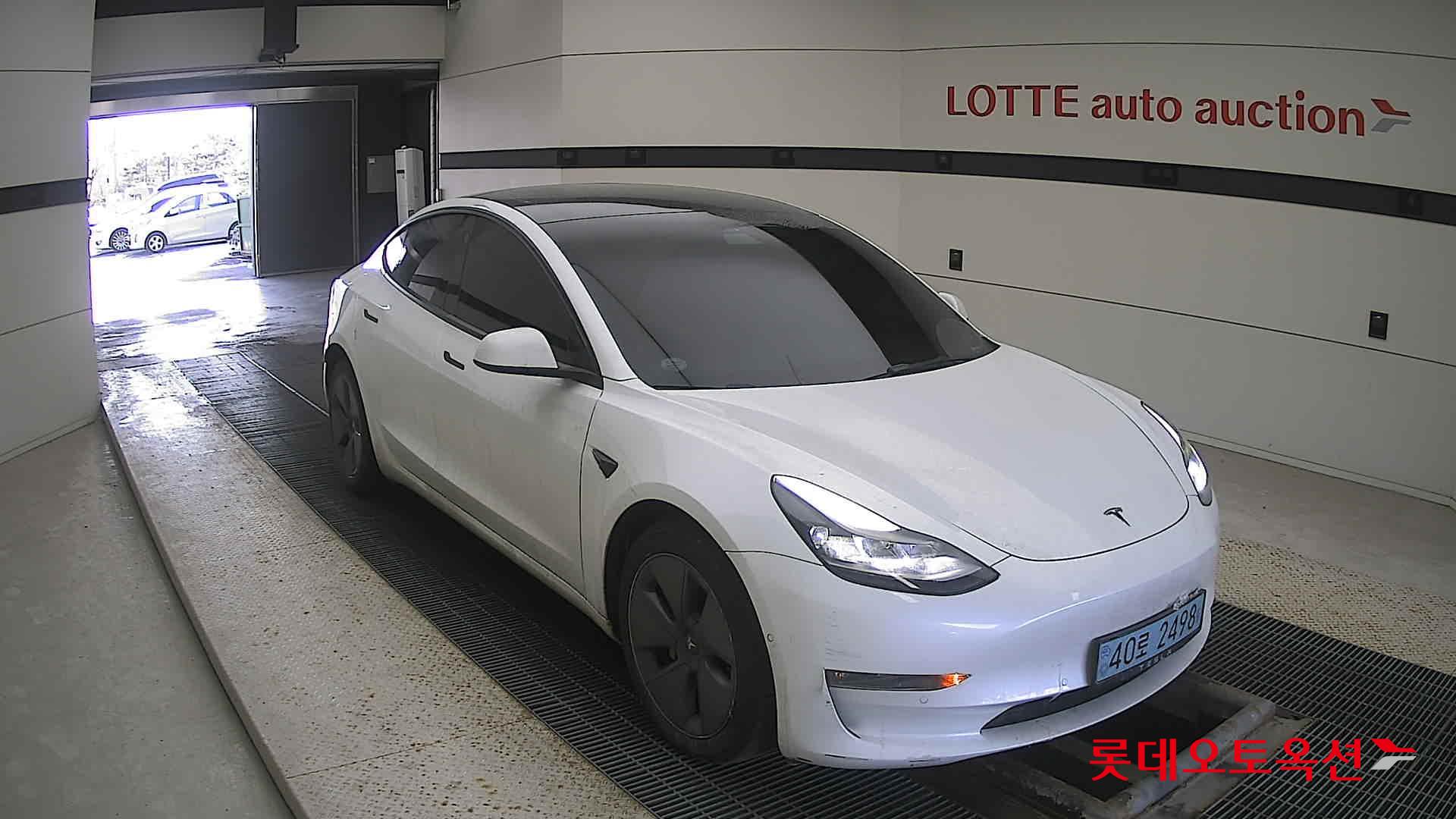 Tesla Model 3 Long Range 2022 Белый из Кореи, фото 2