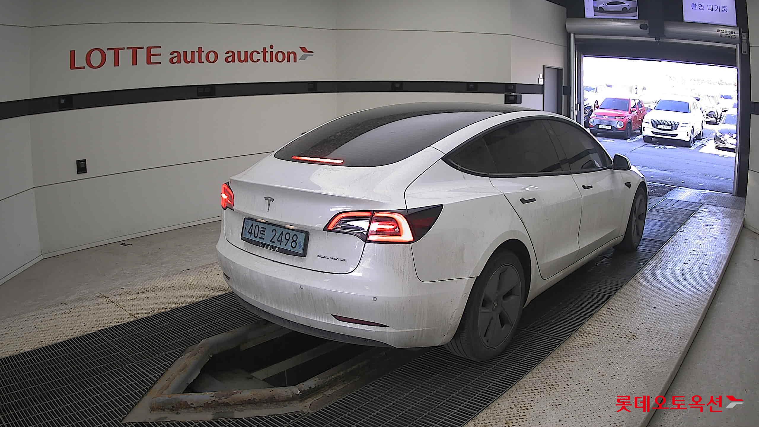 Tesla Model 3 Long Range 2022 Белый из Кореи, фото 4