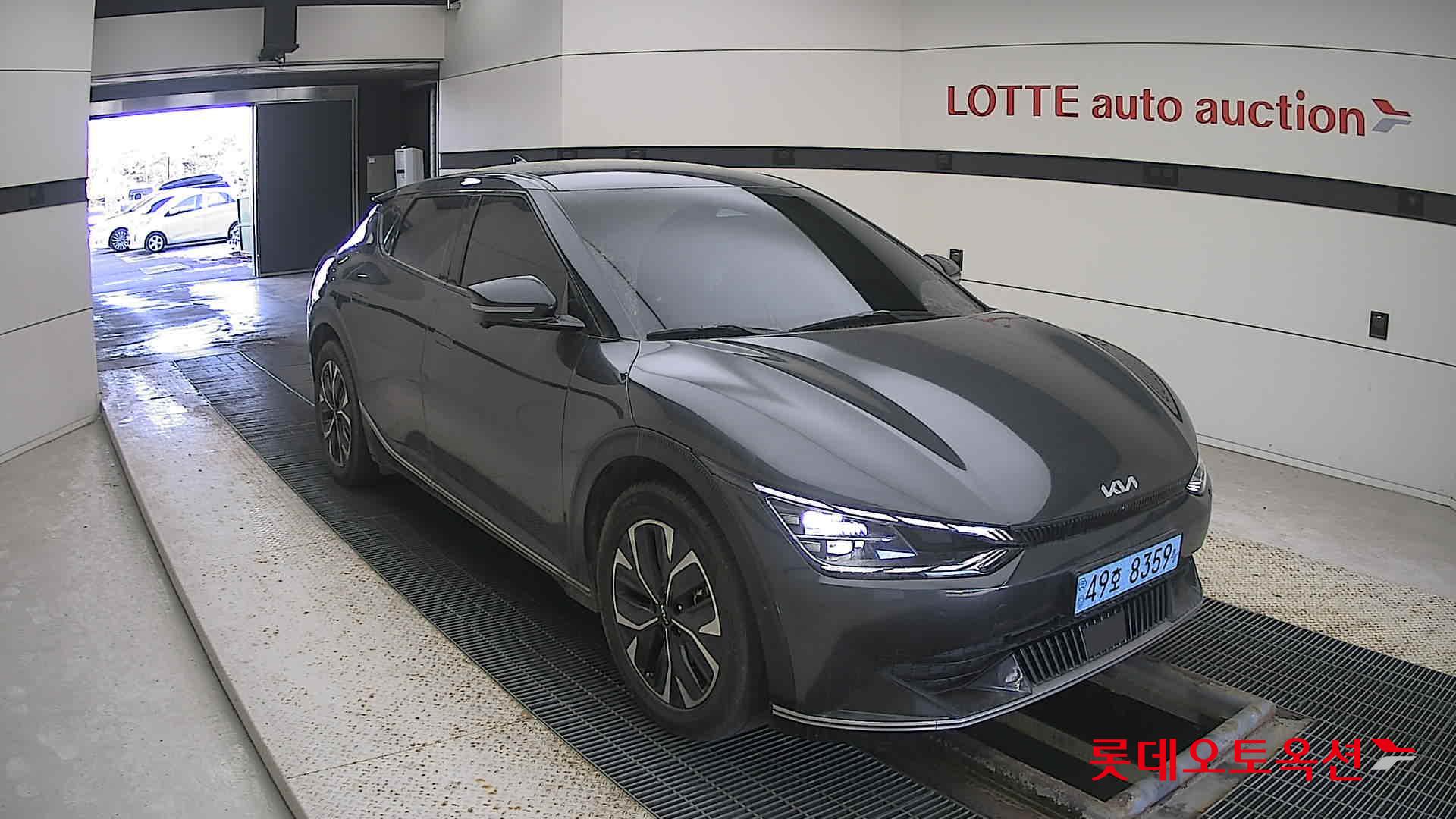 Kia EV6 2022 Interstellagray из Кореи, фото 2