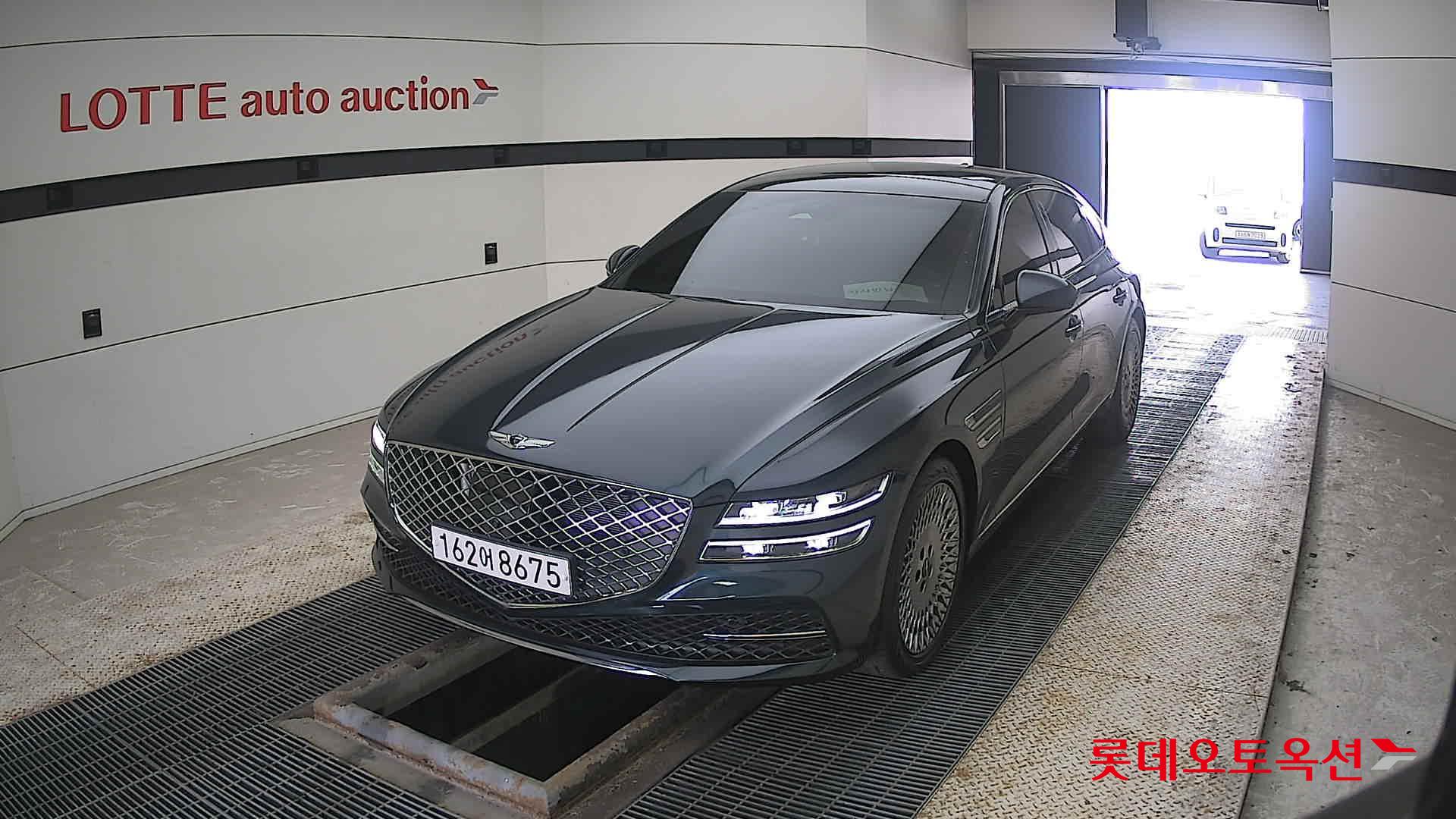 Hyundai G80 2021 Tasman Blue из Кореи