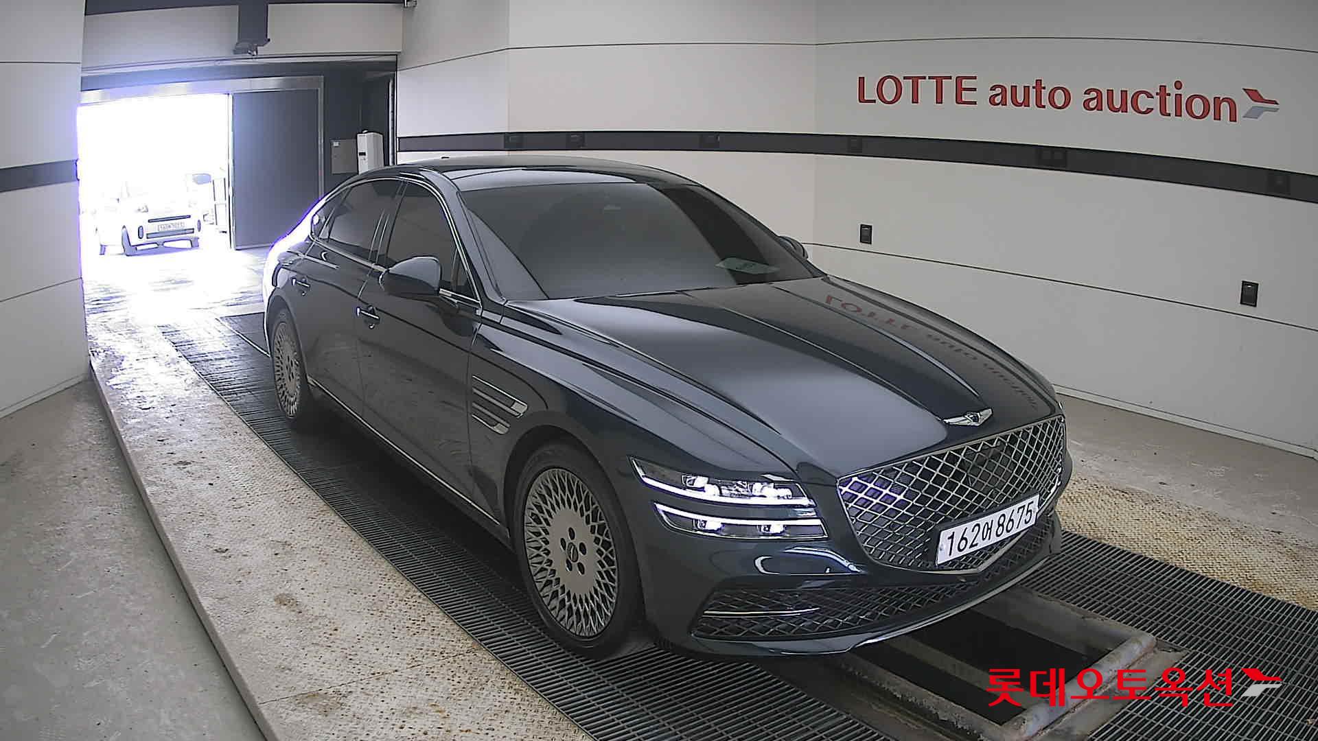 Hyundai G80 2021 Tasman Blue из Кореи, фото 2