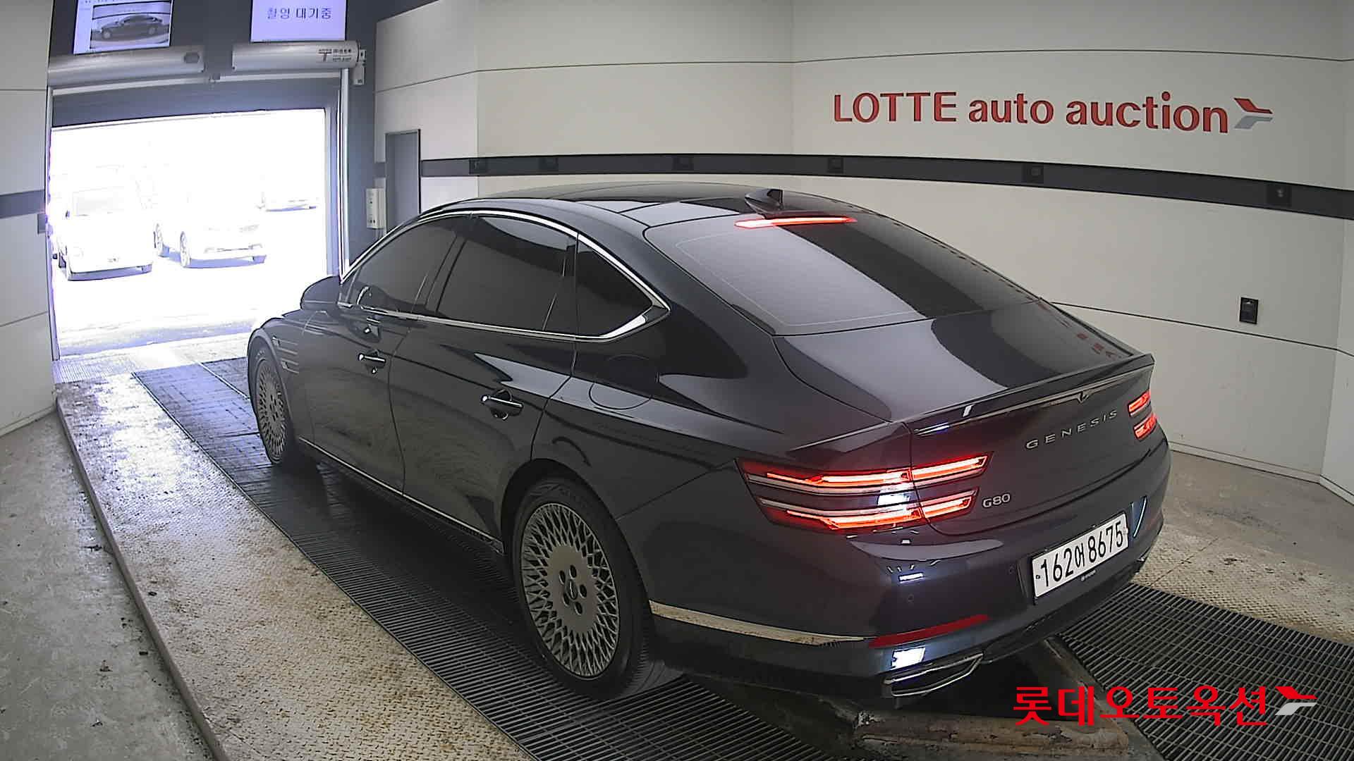 Hyundai G80 2021 Tasman Blue из Кореи, фото 6