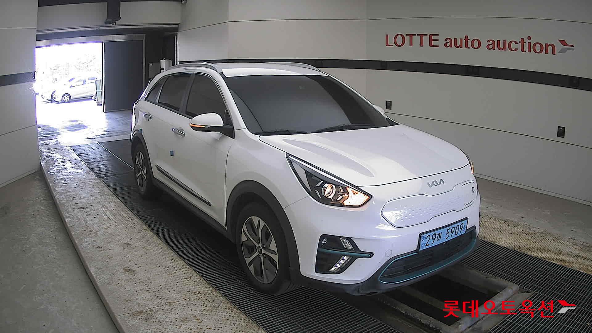 Kia Niro EV 2022 Snow White Pearl (optional) из Кореи, фото 2