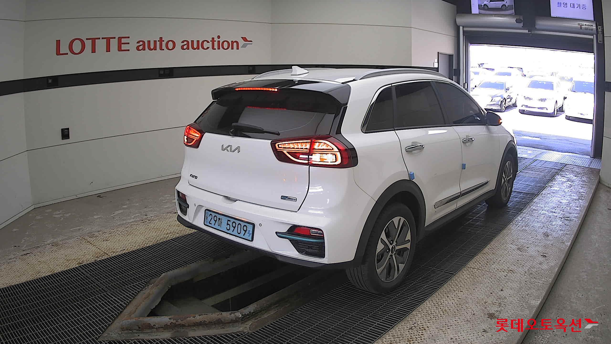 Kia Niro EV 2022 Snow White Pearl (optional) из Кореи, фото 4
