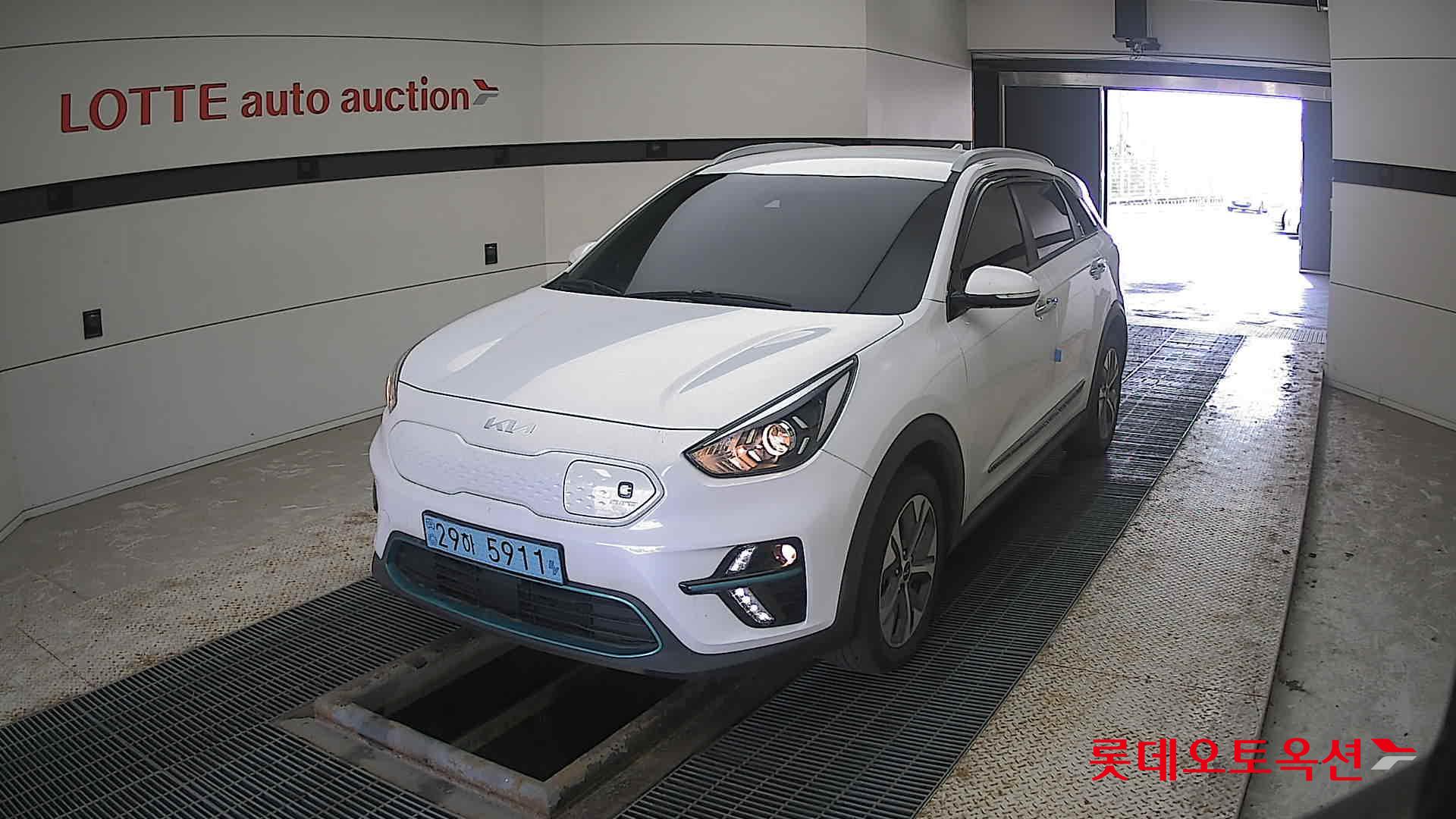 Kia Niro EV 2022 Snow White Pearl (optional) из Кореи