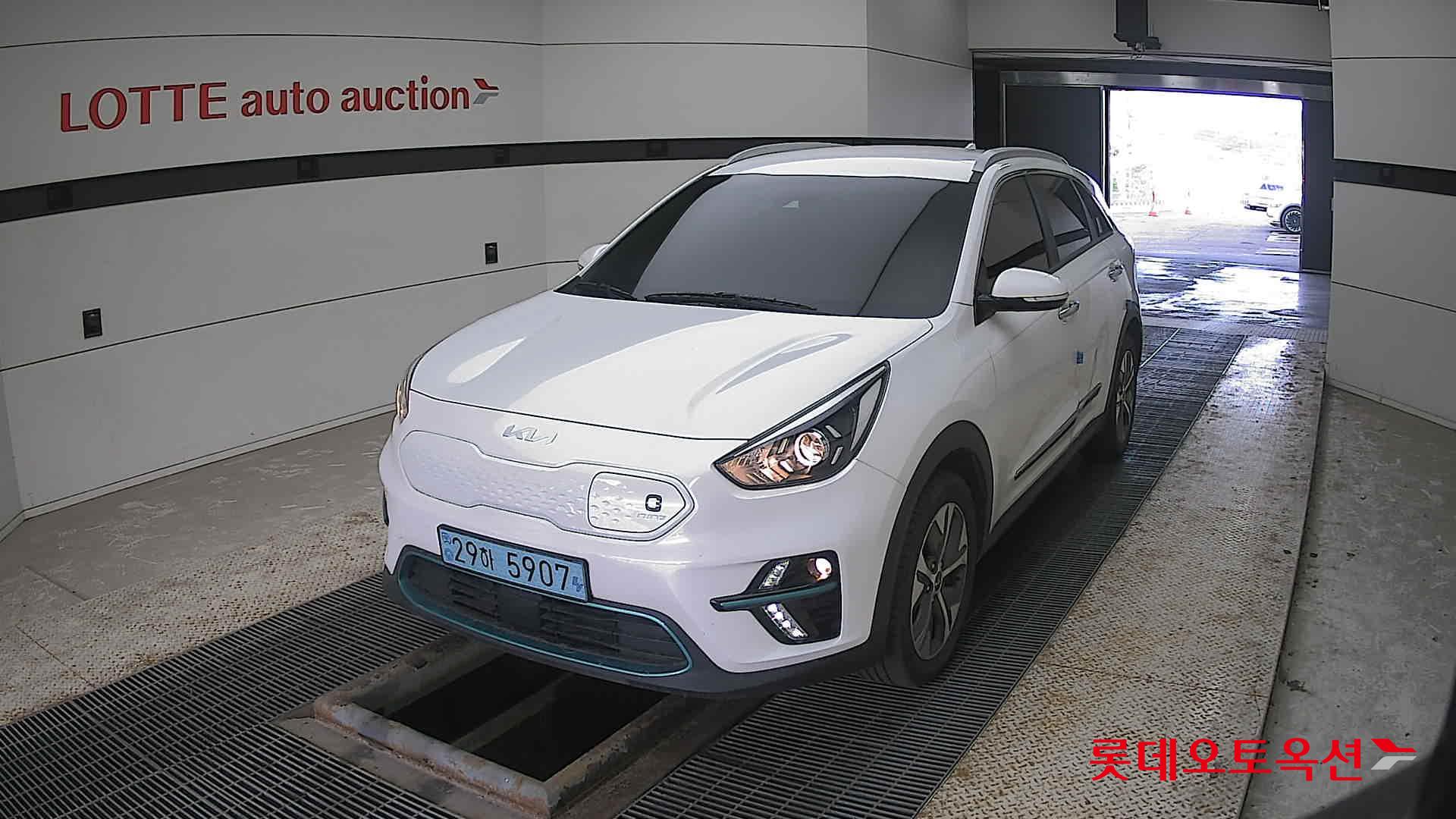 Kia Niro EV 2022 Snow White Pearl (optional) из Кореи