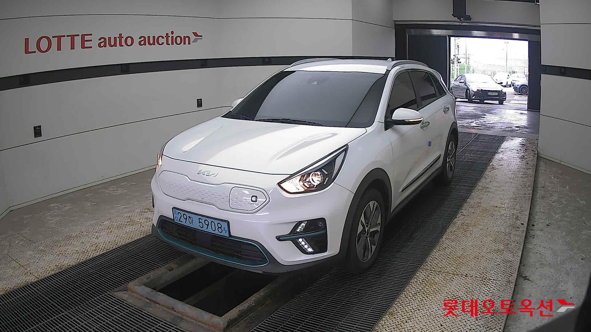 Kia Niro EV 2022 Snow White Pearl (optional) из Кореи