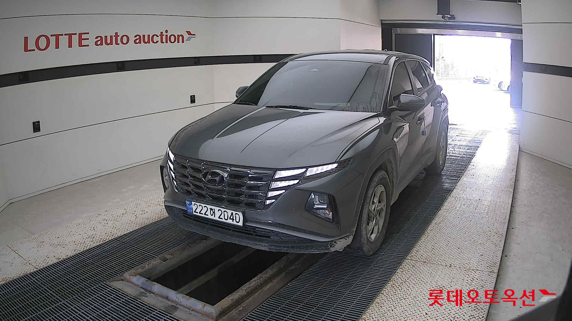 Hyundai Tucson 2023 Amazon Grey Metallic из Кореи