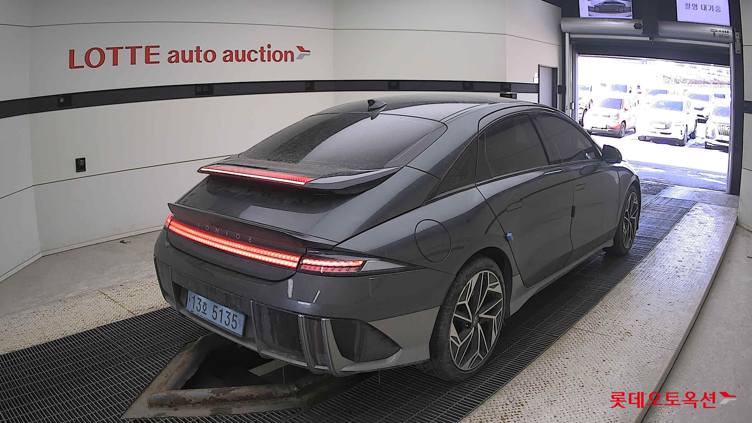 Hyundai IONIQ 6 2023 Nocturne Grey Metallic из Кореи, фото 4