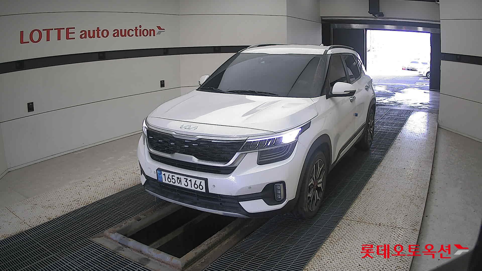 Kia Seltos 2022 Snow White Pearl из Кореи