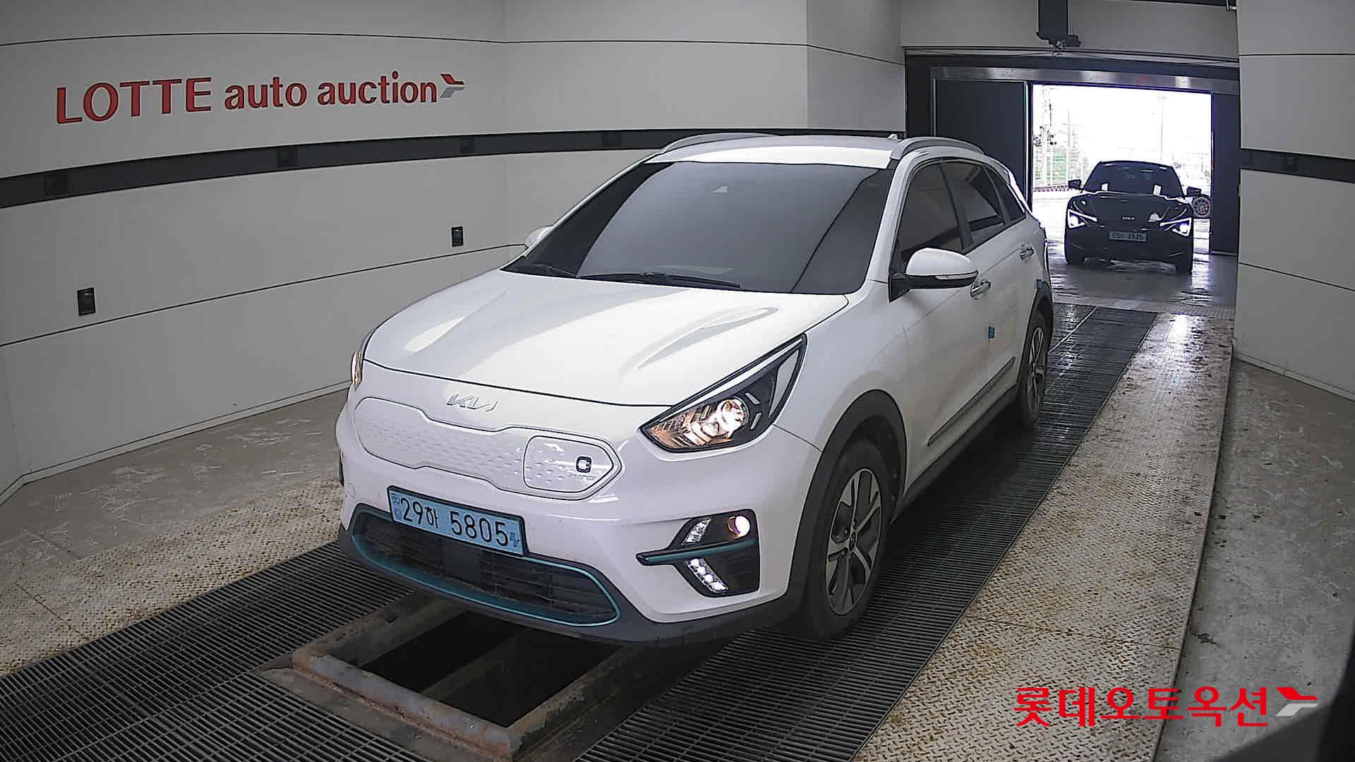 Kia Niro EV 2022 Snow White Pearl (optional) из Кореи