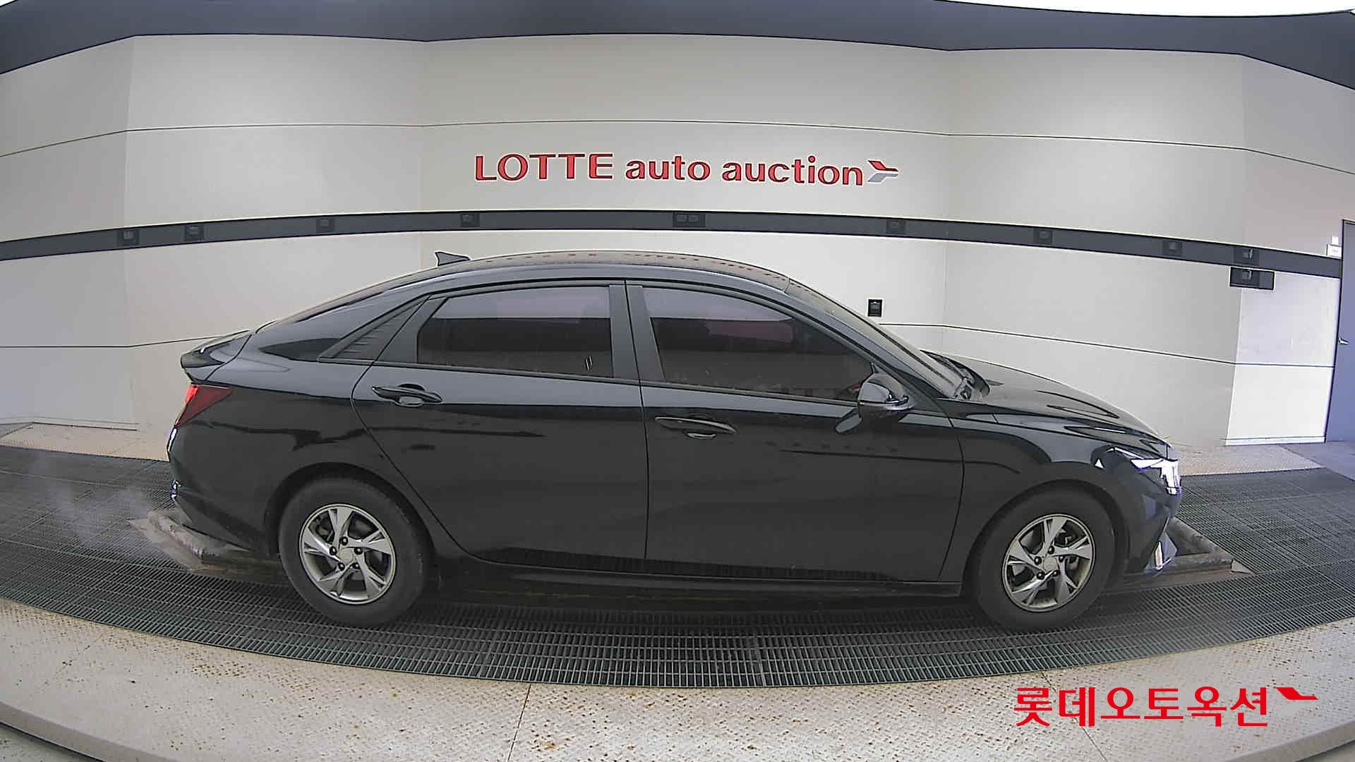 Hyundai Avante 2021 Phantom Black Pearl из Кореи, фото 3