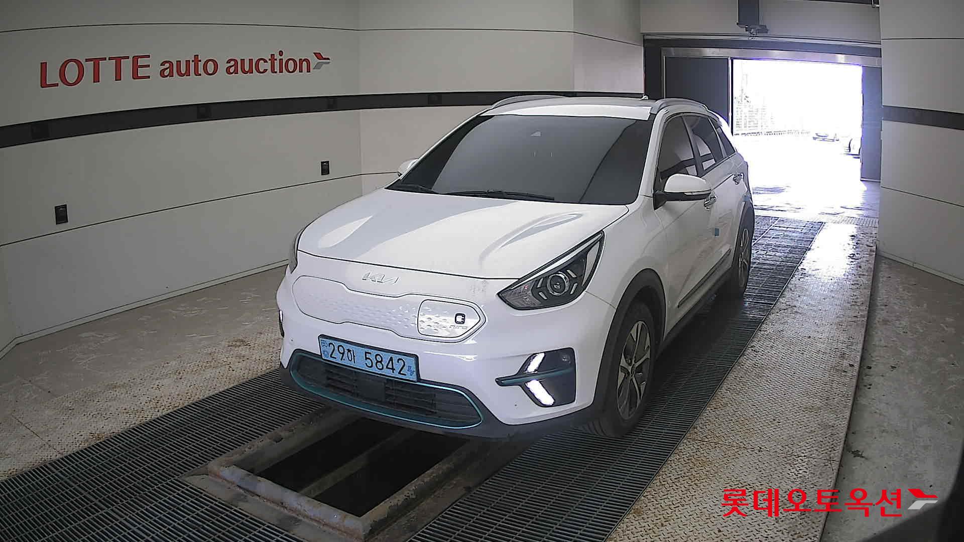 Kia Niro EV 2022 Snow White Pearl (optional) из Кореи