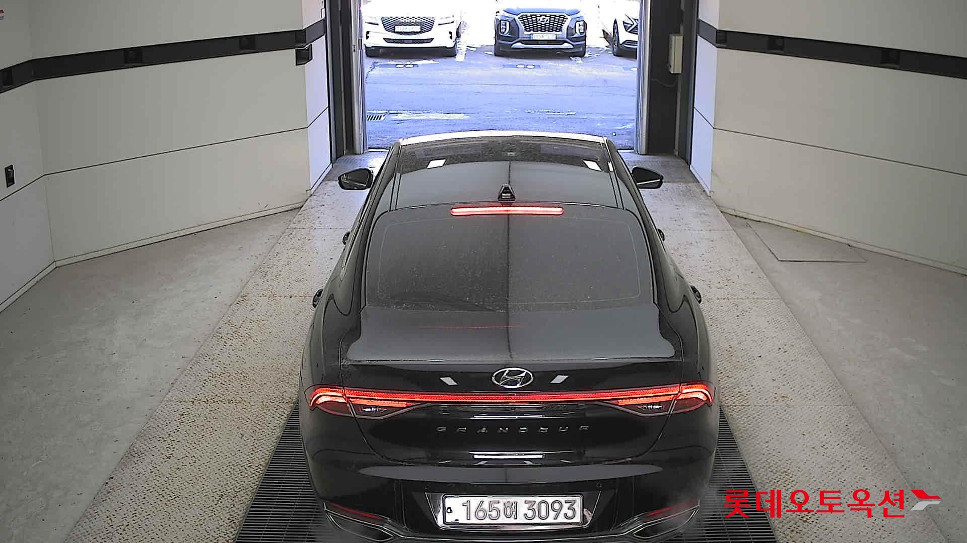 Hyundai Grandeur Hybrid 2022 Midnight Black Pearl из Кореи, фото 5
