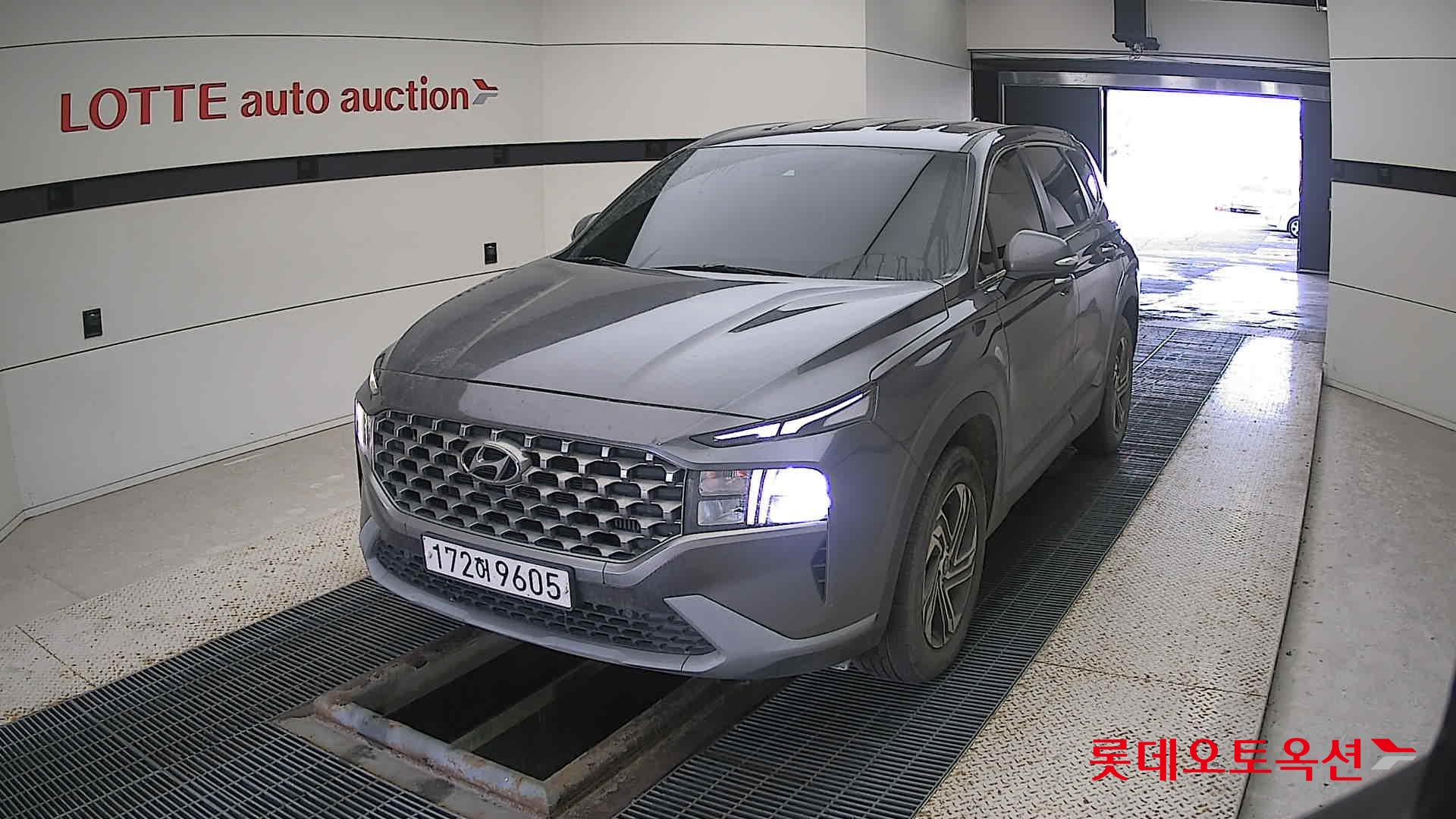 Hyundai Santa Fe 2023 Magnetic Grey Metallic из Кореи