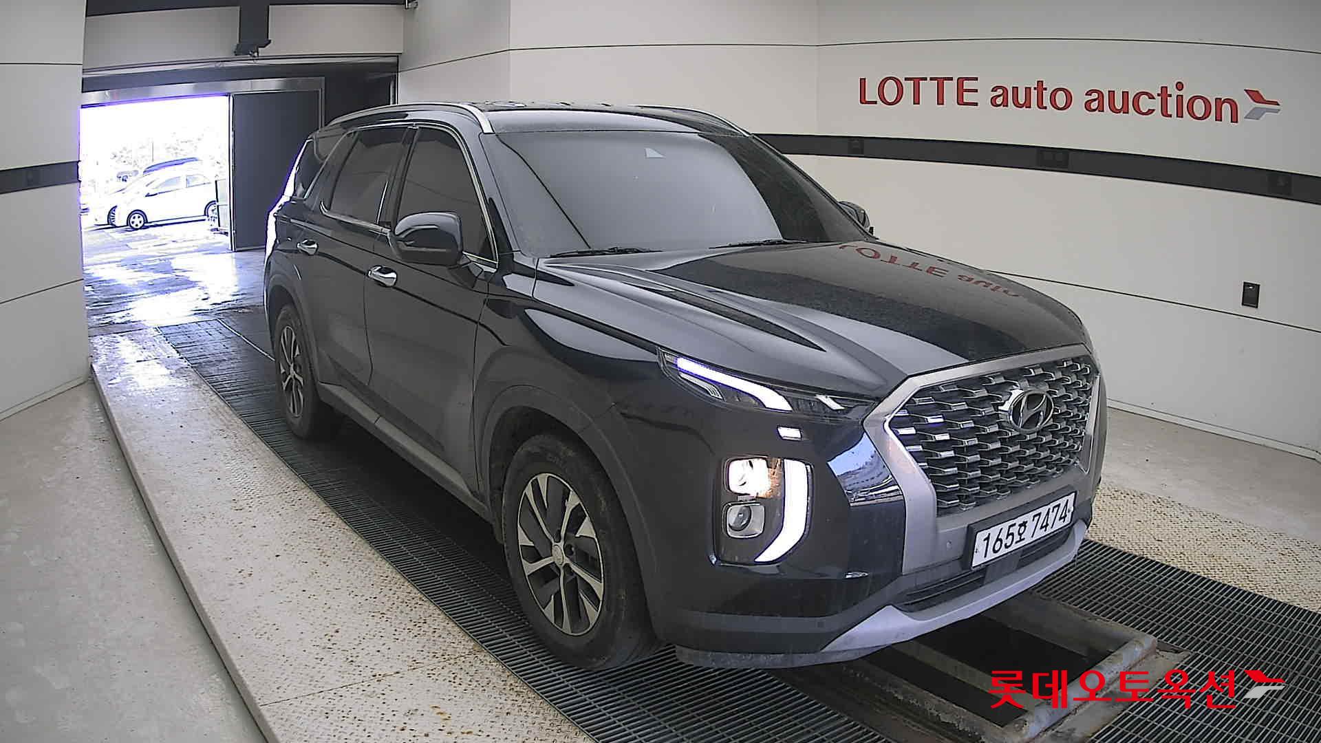 Hyundai Palisade 2022 Moonlight Blue Pearl из Кореи, фото 2