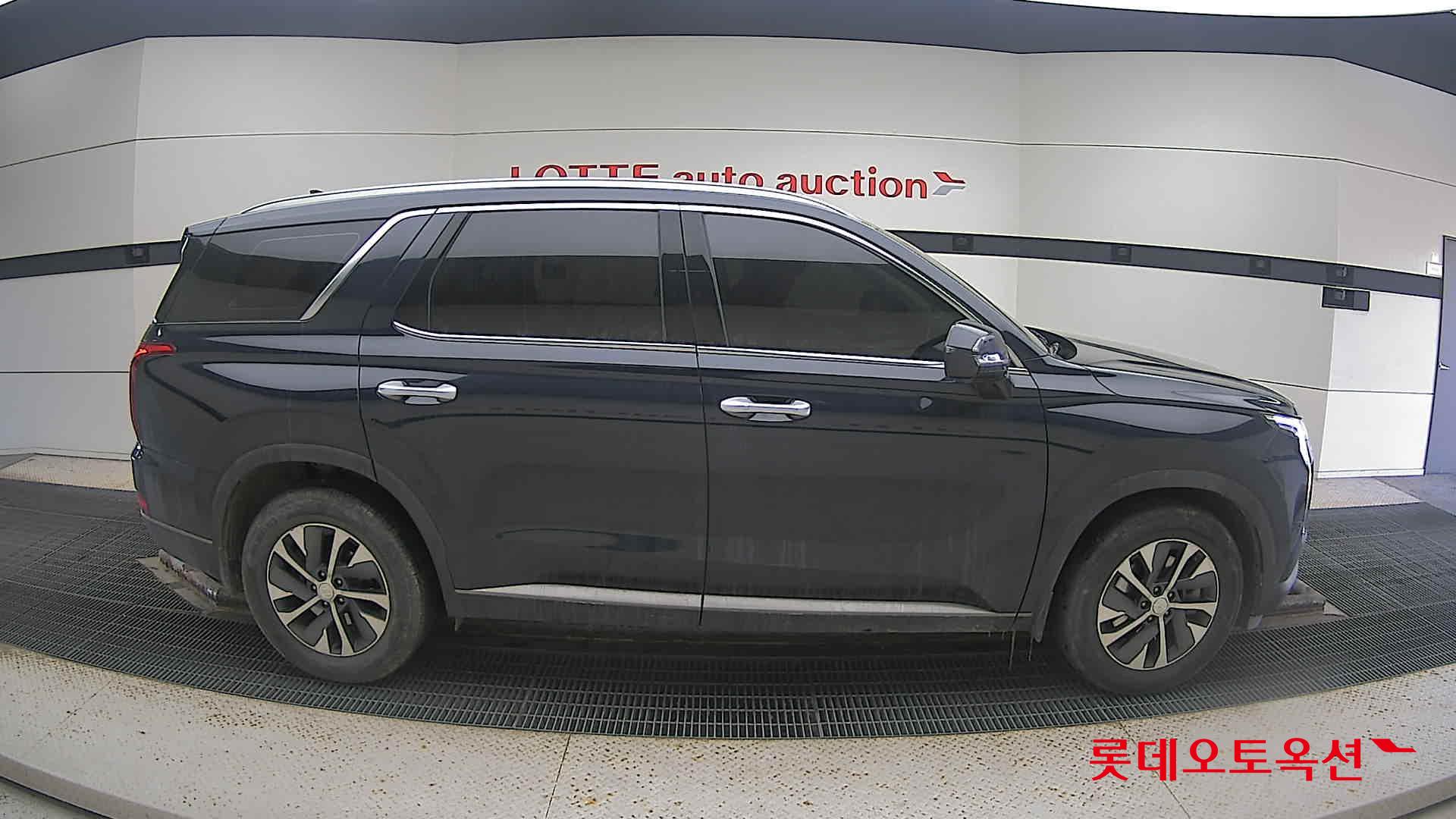 Hyundai Palisade 2022 Moonlight Blue Pearl из Кореи, фото 3