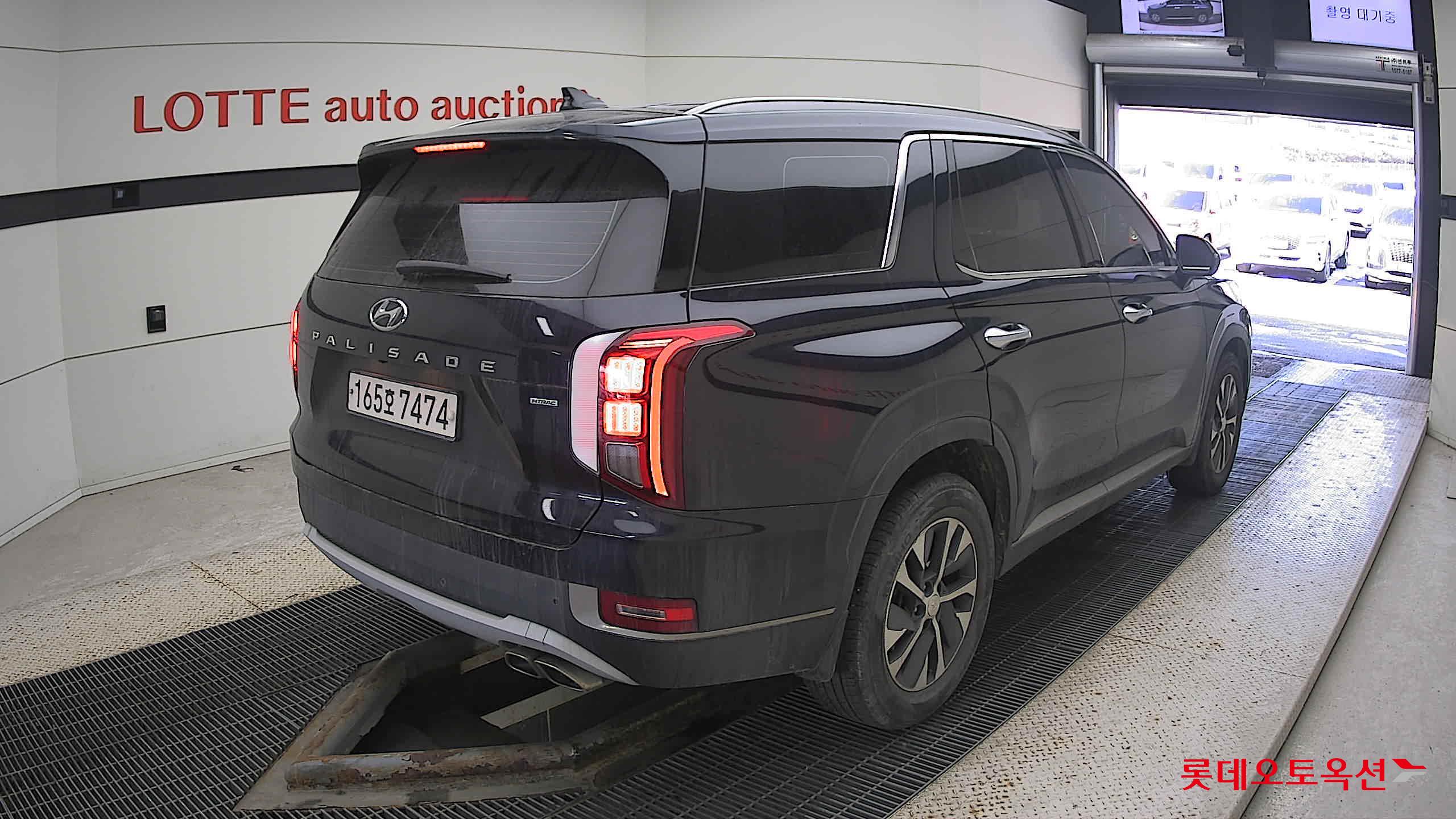 Hyundai Palisade 2022 Moonlight Blue Pearl из Кореи, фото 4