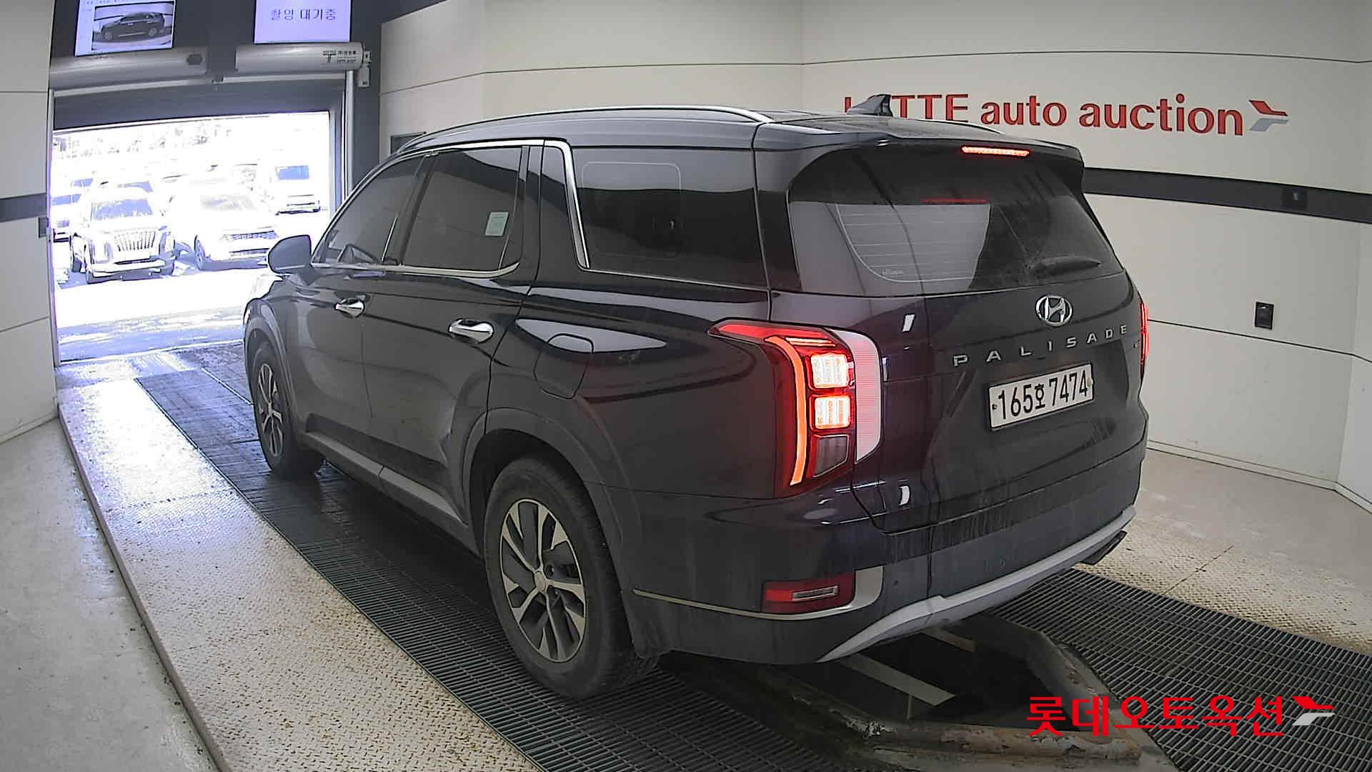 Hyundai Palisade 2022 Moonlight Blue Pearl из Кореи, фото 6