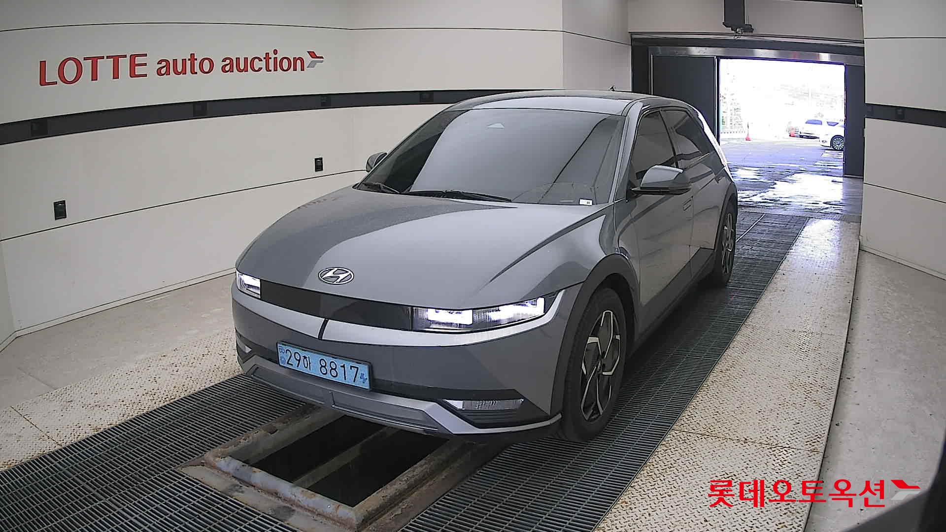 Hyundai IONIQ 5 2022 Galactic Grey Metallic из Кореи