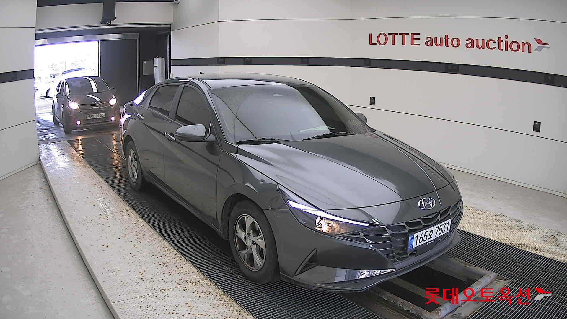 Hyundai Avante 2022 Amazon Grey Metallic из Кореи, фото 2