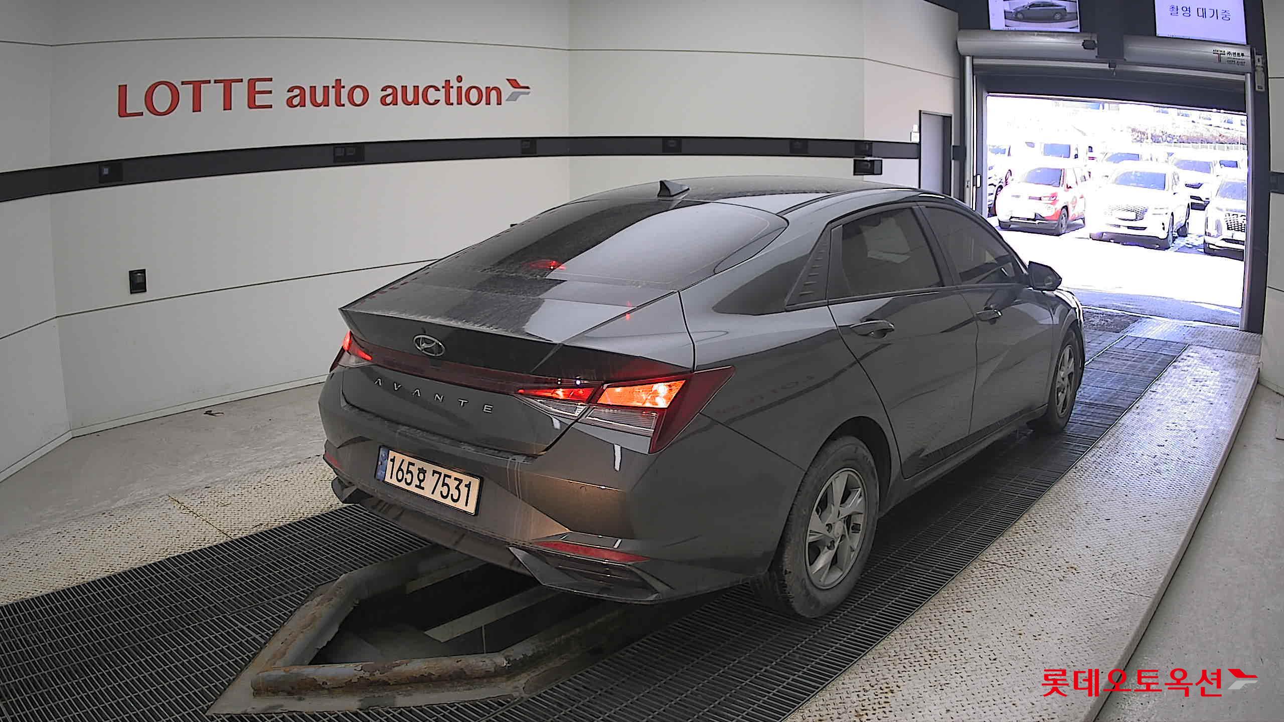 Hyundai Avante 2022 Amazon Grey Metallic из Кореи, фото 4