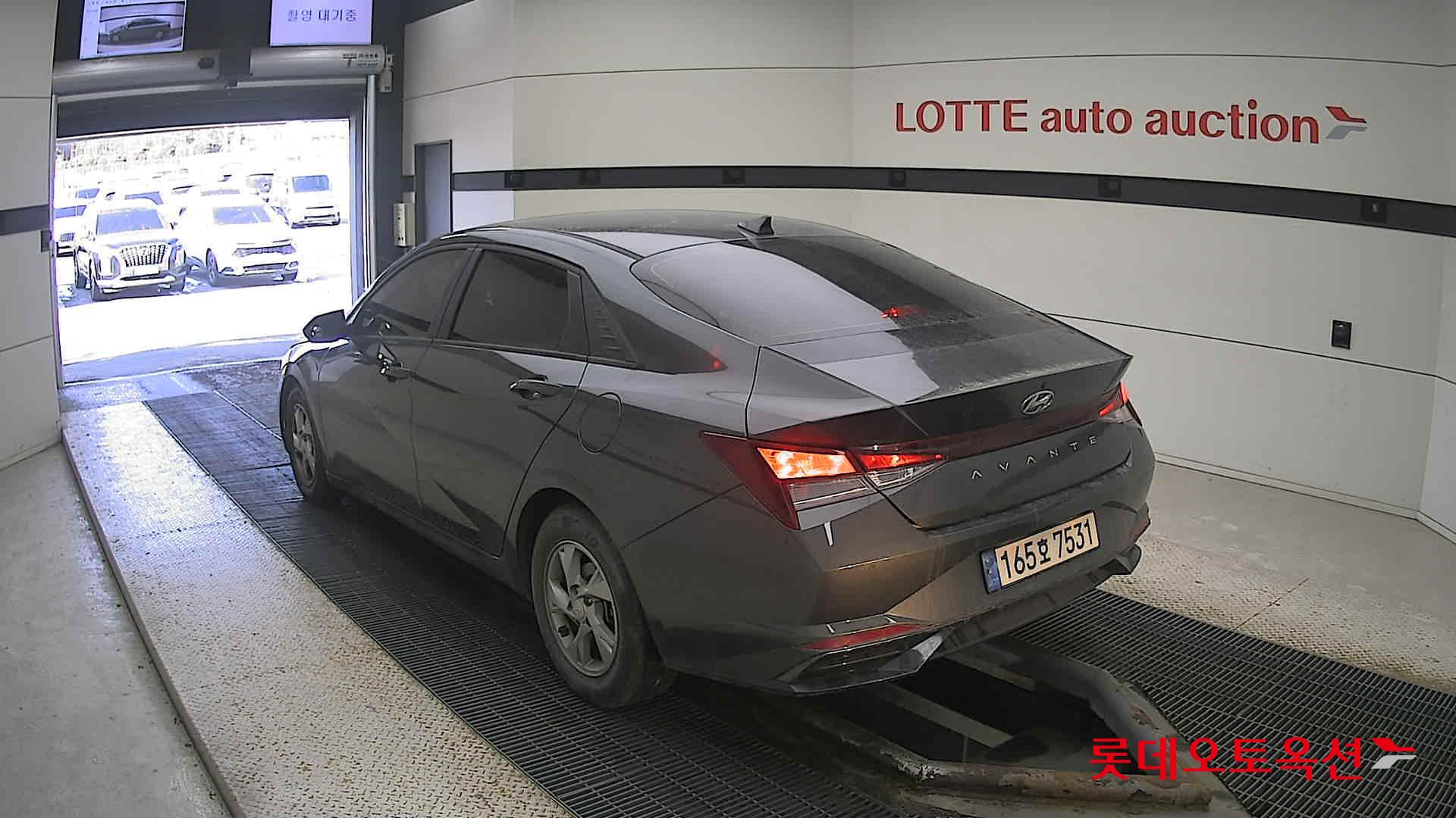 Hyundai Avante 2022 Amazon Grey Metallic из Кореи, фото 6