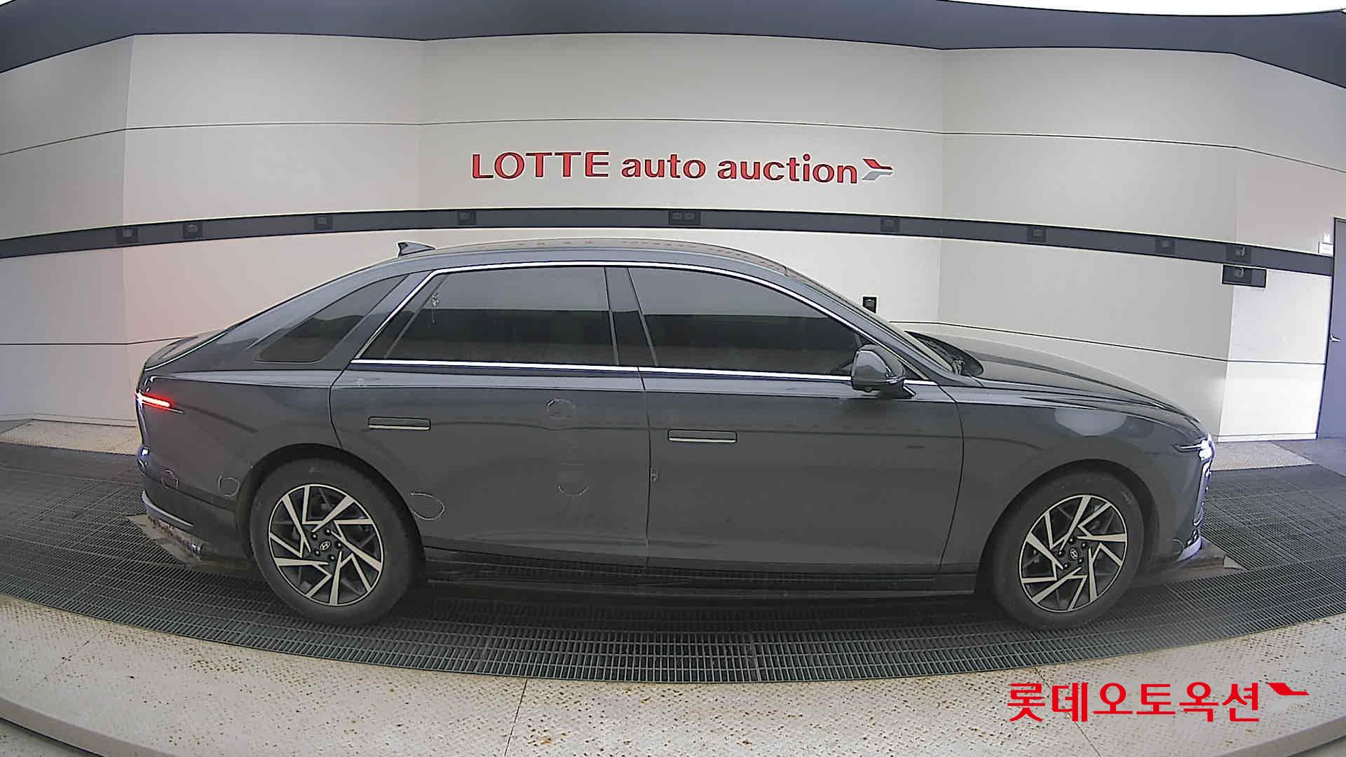 Hyundai Grandeur Hybrid 2023 Nocturne Grey Metallic из Кореи, фото 3