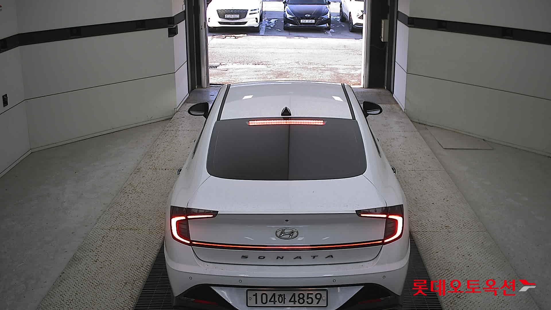 Hyundai Sonata 2021 White cream (optional) из Кореи, фото 5