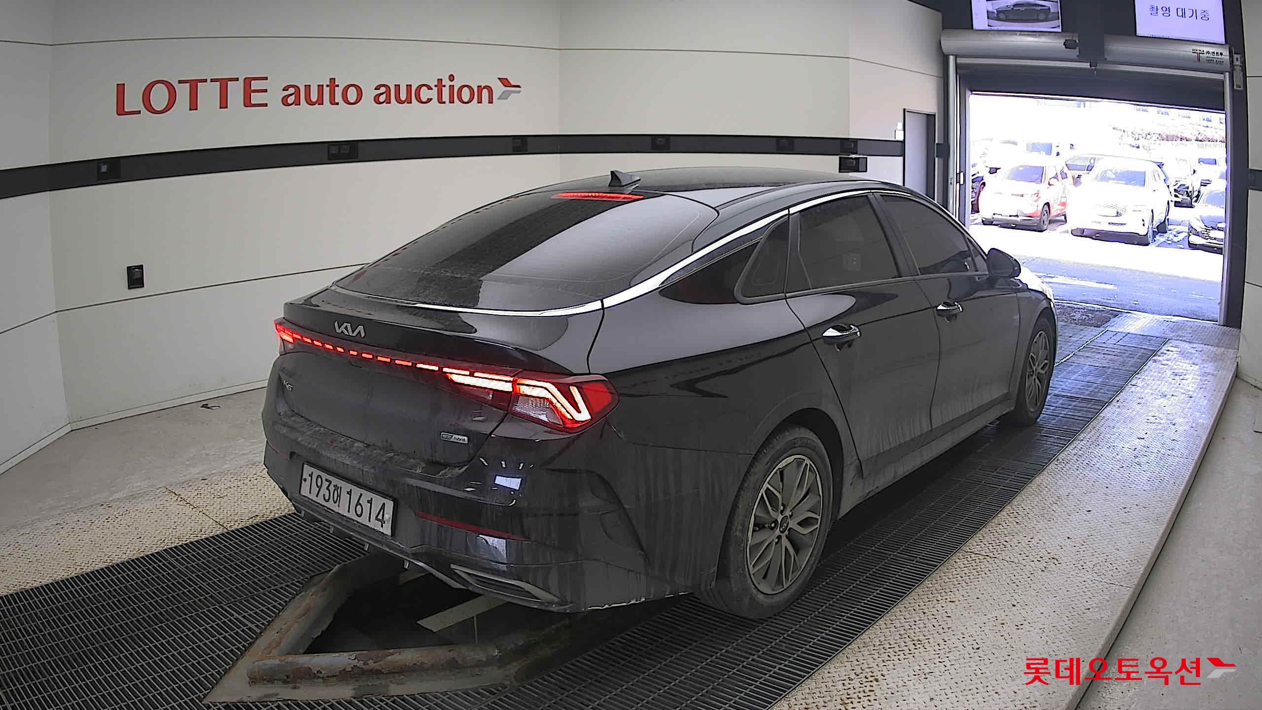 Kia K5 Hybrid 2022 Aurora Black Pearl из Кореи, фото 4